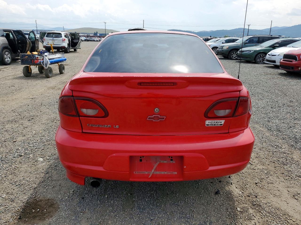 2002 Chevrolet Cavalier Ls Sport Красный vin: 1G1JH52F627381755