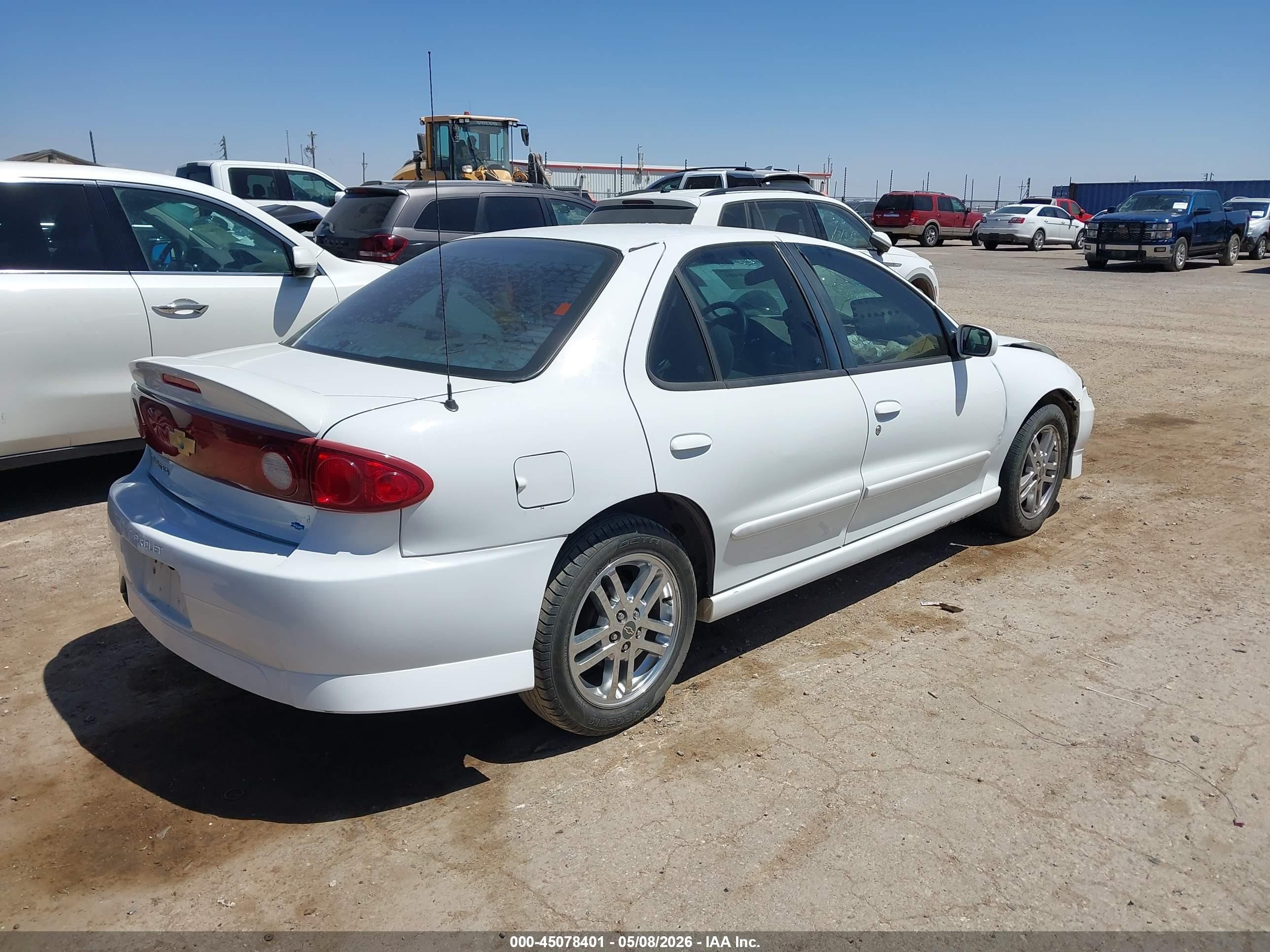 2004 Chevrolet Cavalier Ls Sport White vin: 1G1JH52F747160779