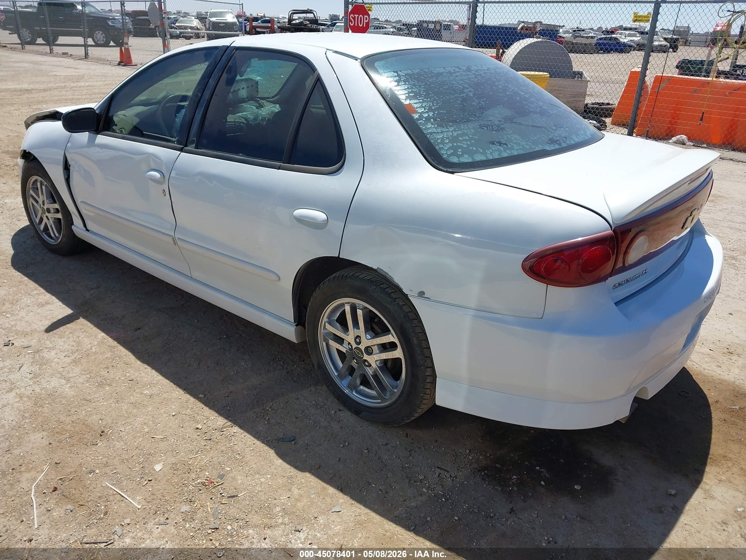2004 Chevrolet Cavalier Ls Sport White vin: 1G1JH52F747160779