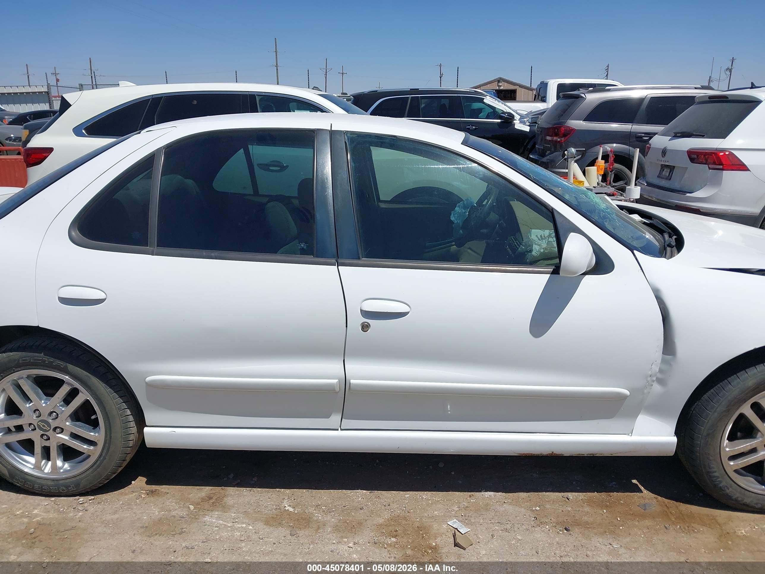 2004 Chevrolet Cavalier Ls Sport White vin: 1G1JH52F747160779