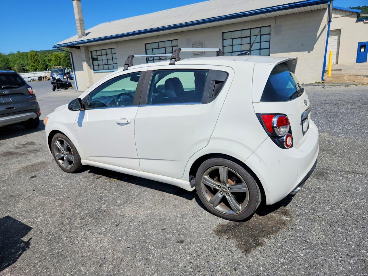 2013 Chevrolet Sonic Rs White vin: 1G1JH6SB9D4166538