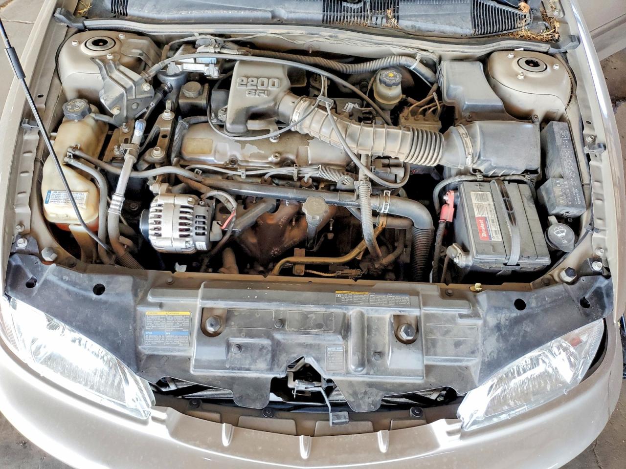 2002 Chevrolet Cavalier Ls Желто-коричневый vin: 1G1JS124027192060