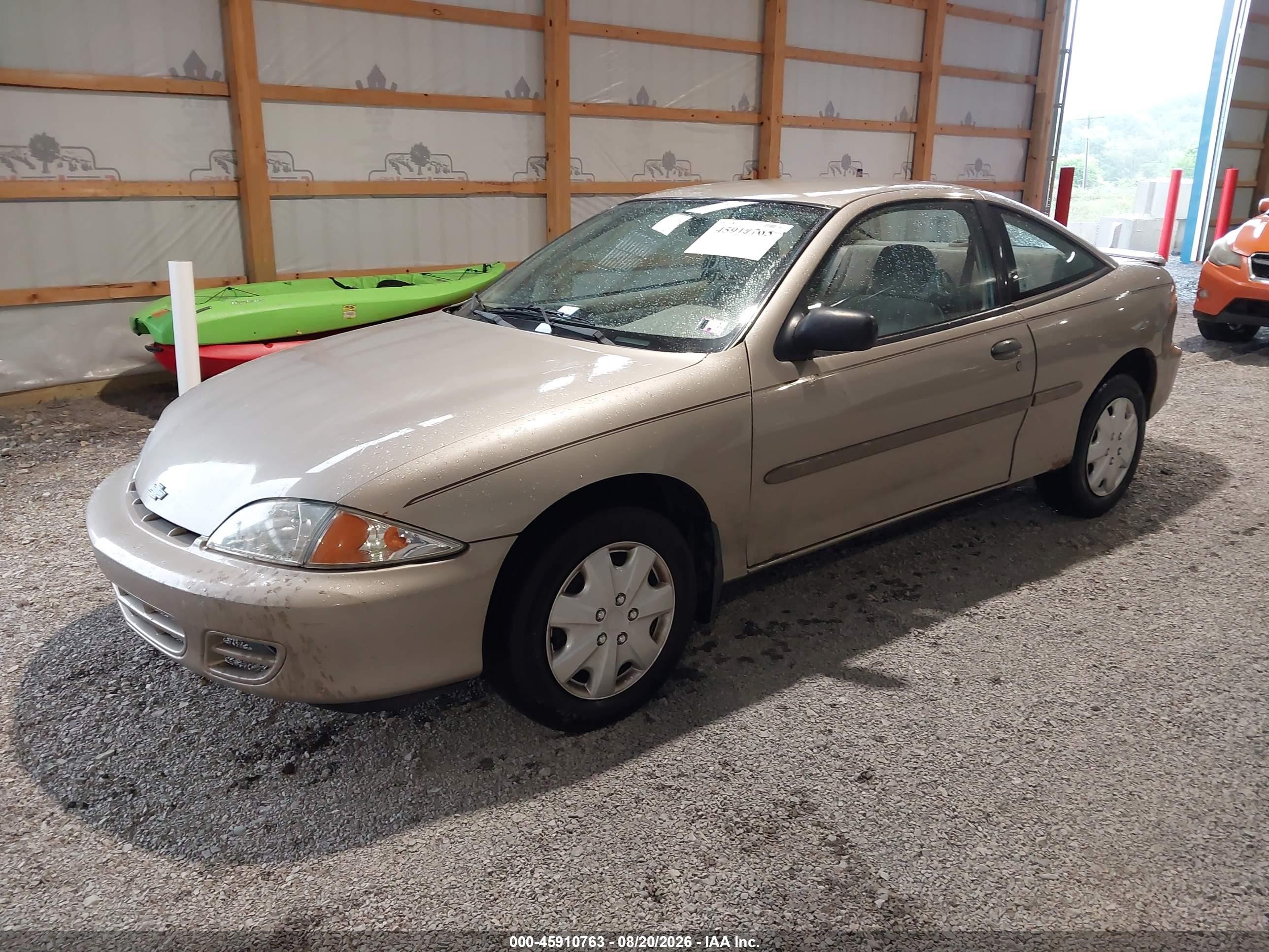 2002 Chevrolet Cavalier Ls Бежевый vin: 1G1JS124727153014