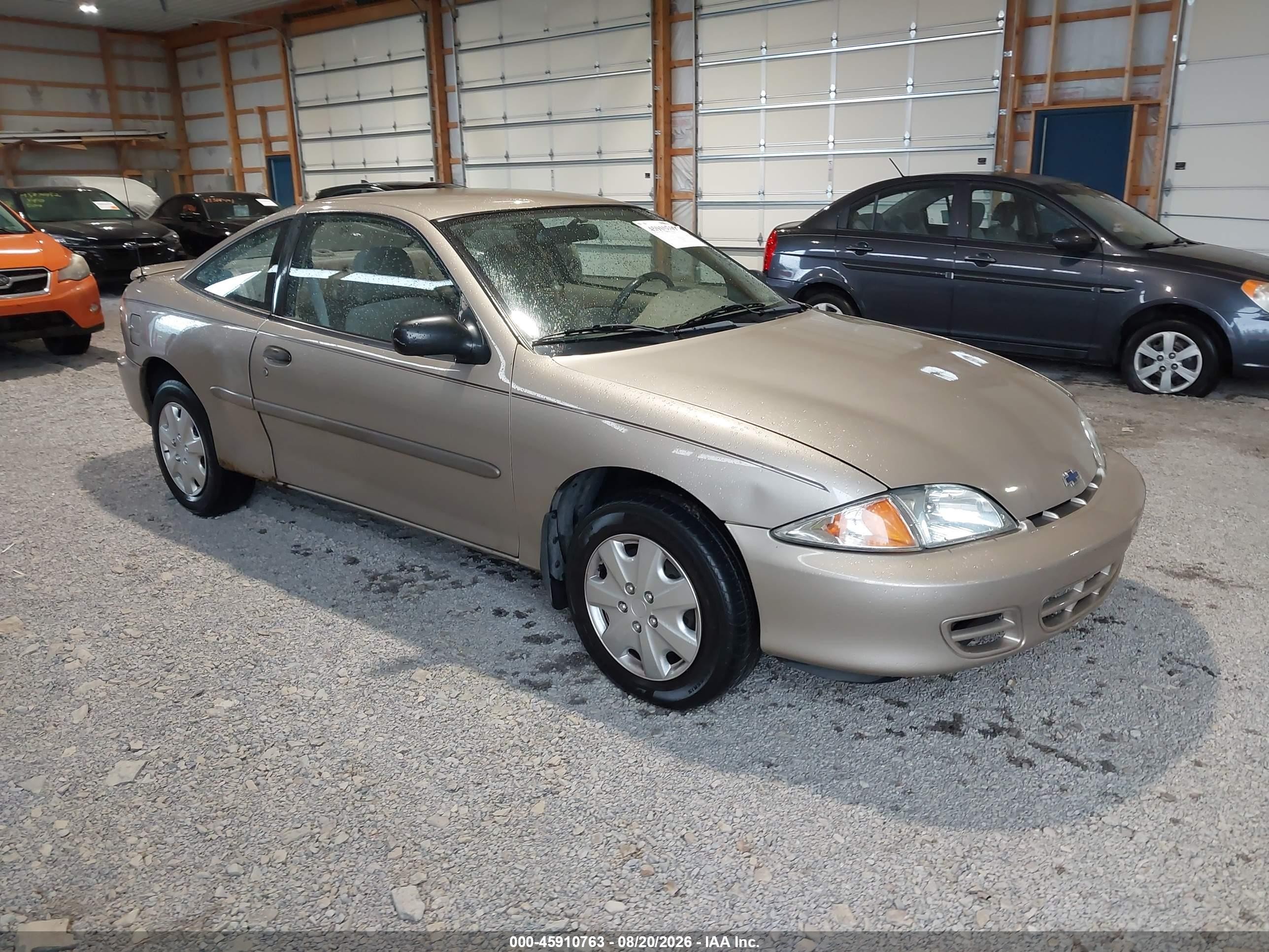2002 Chevrolet Cavalier Ls Бежевый vin: 1G1JS124727153014