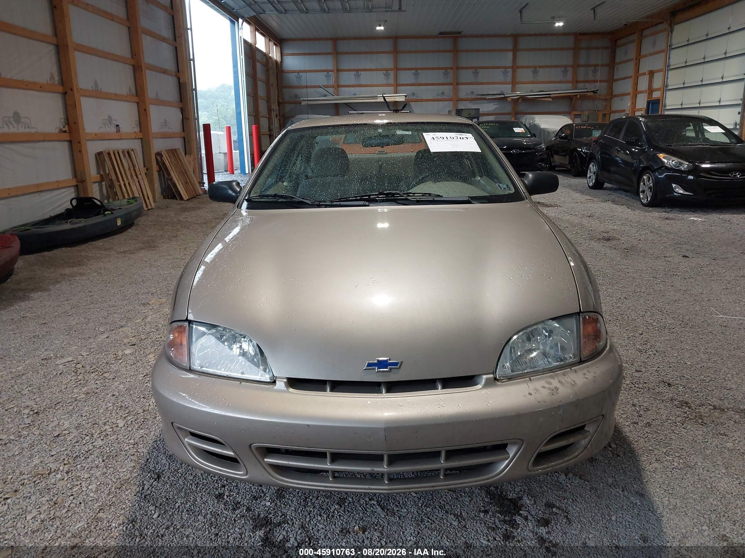 2002 Chevrolet Cavalier Ls Бежевый vin: 1G1JS124727153014