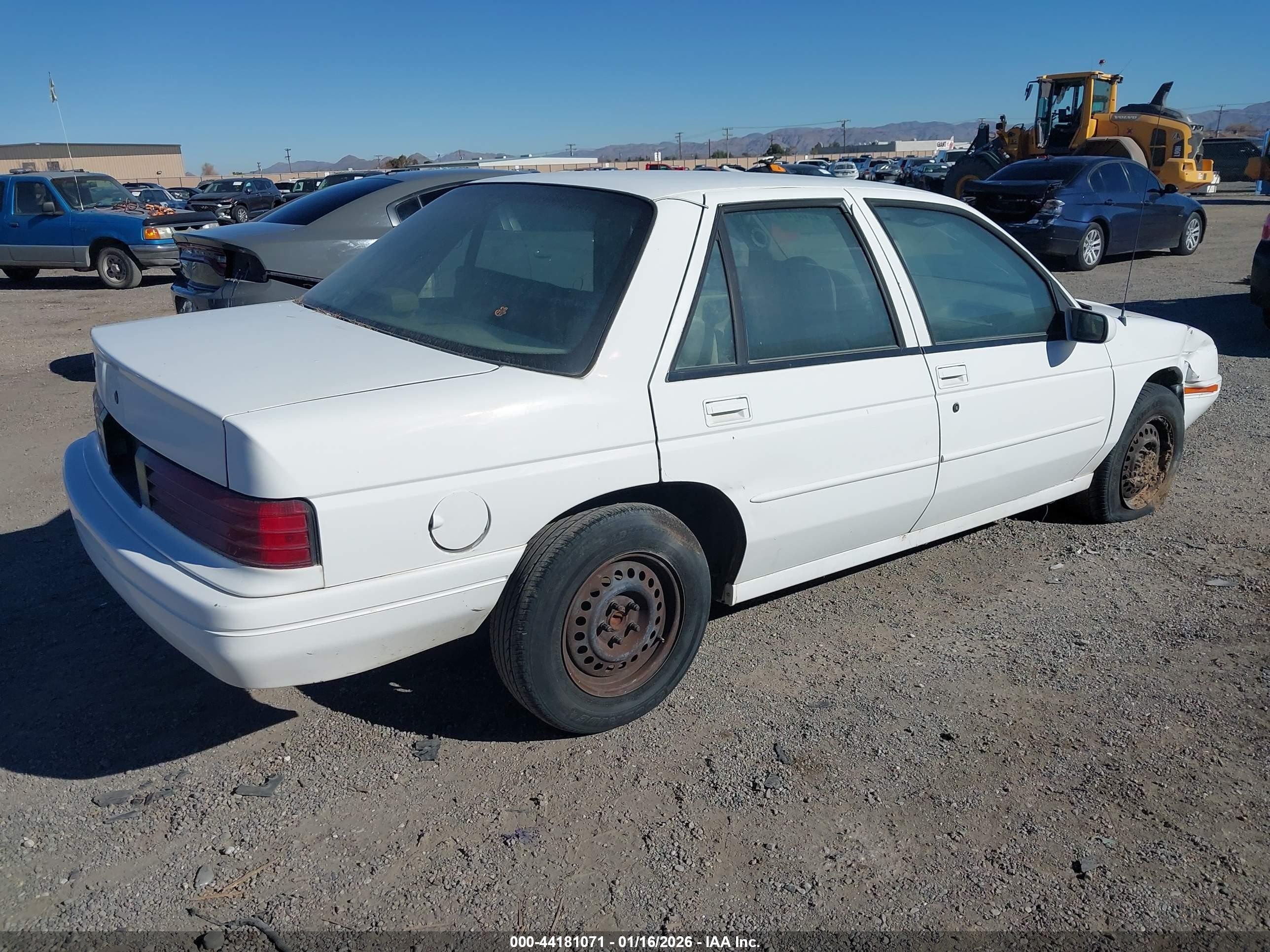 1996 Chevrolet Corsica   White vin: 1G1LD5547TY267824