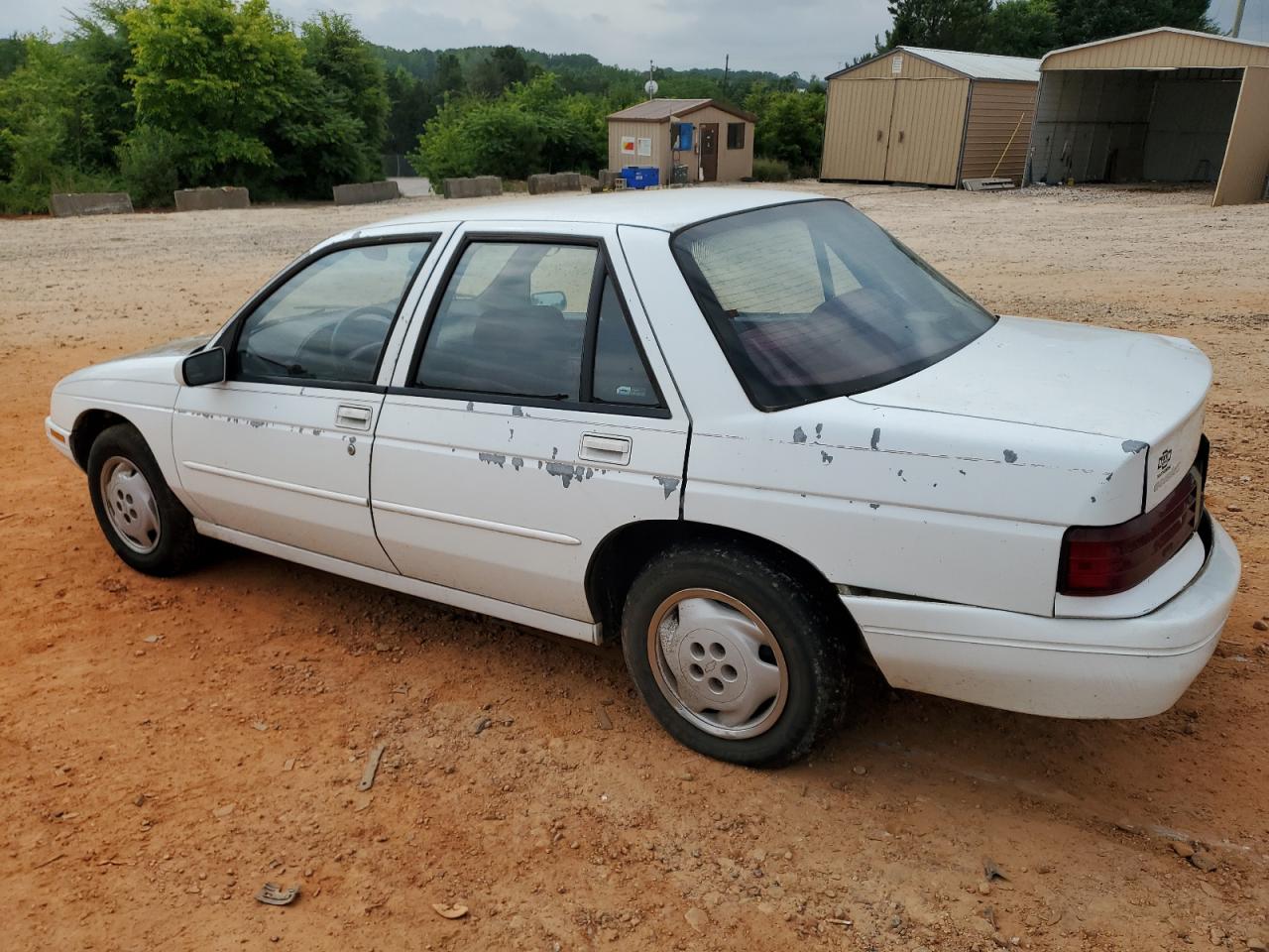 1995 Chevrolet Corsica    White vin: 1G1LD5548SY133838