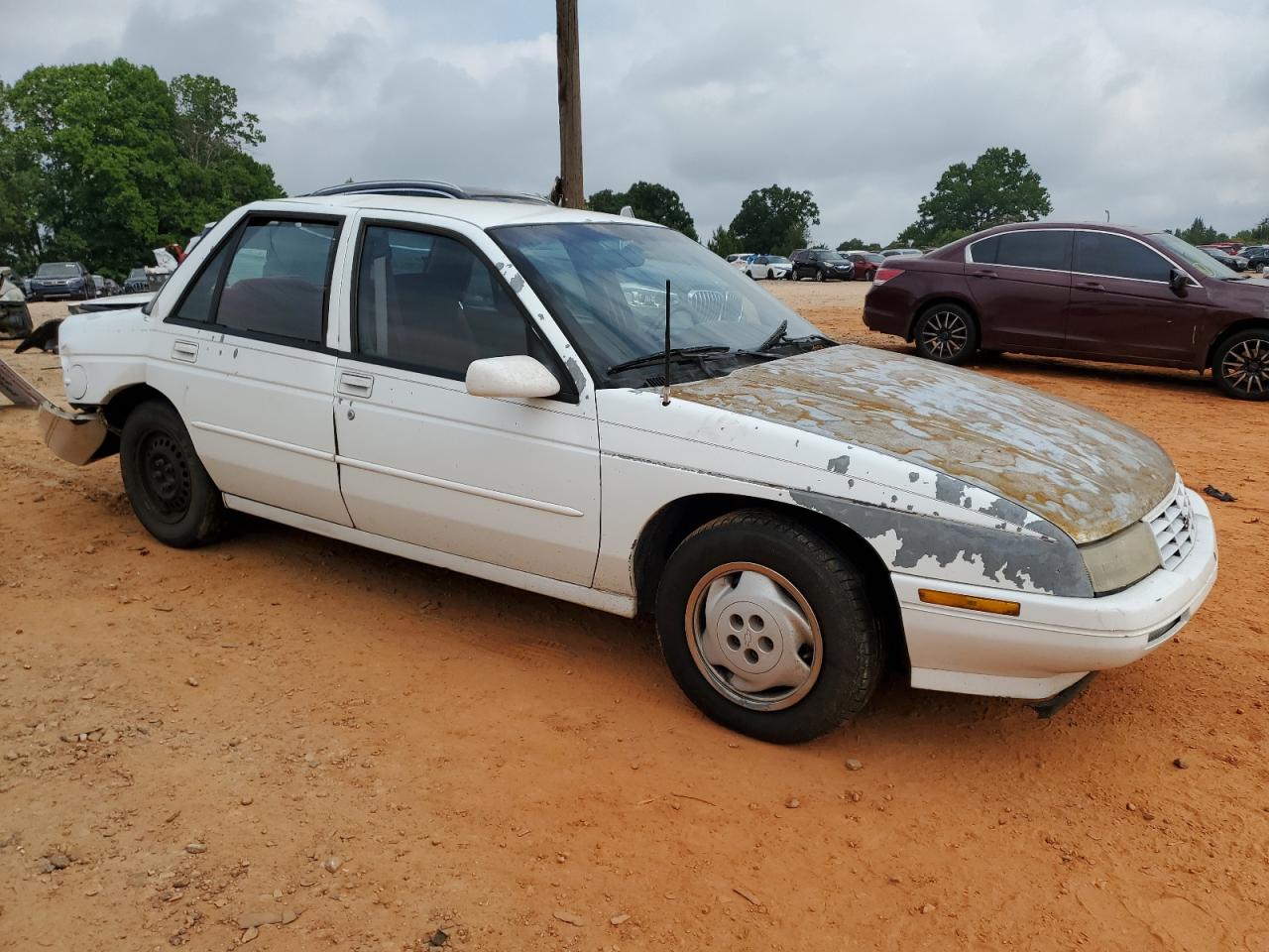 1995 Chevrolet Corsica    White vin: 1G1LD5548SY133838