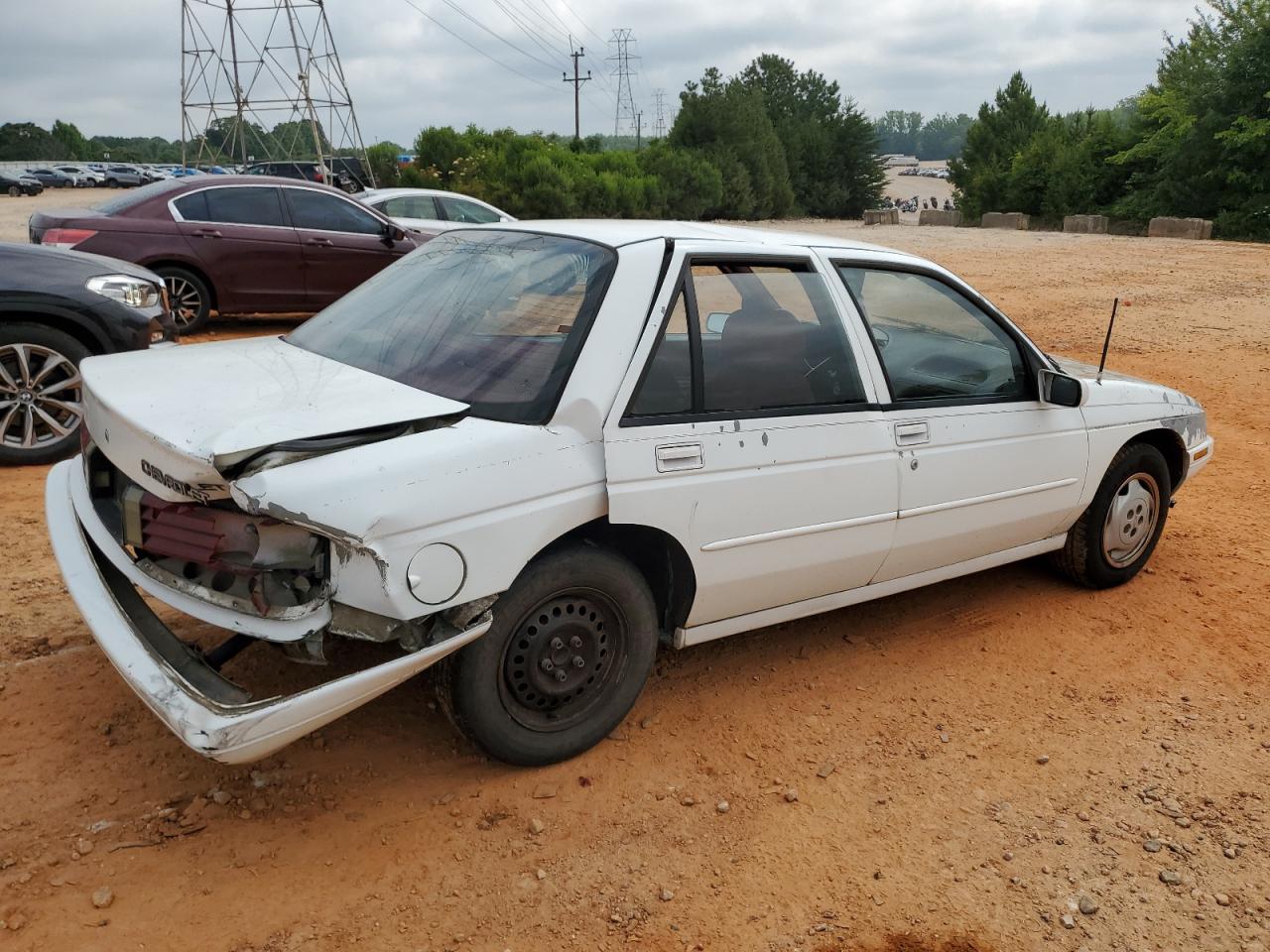 1995 Chevrolet Corsica    White vin: 1G1LD5548SY133838