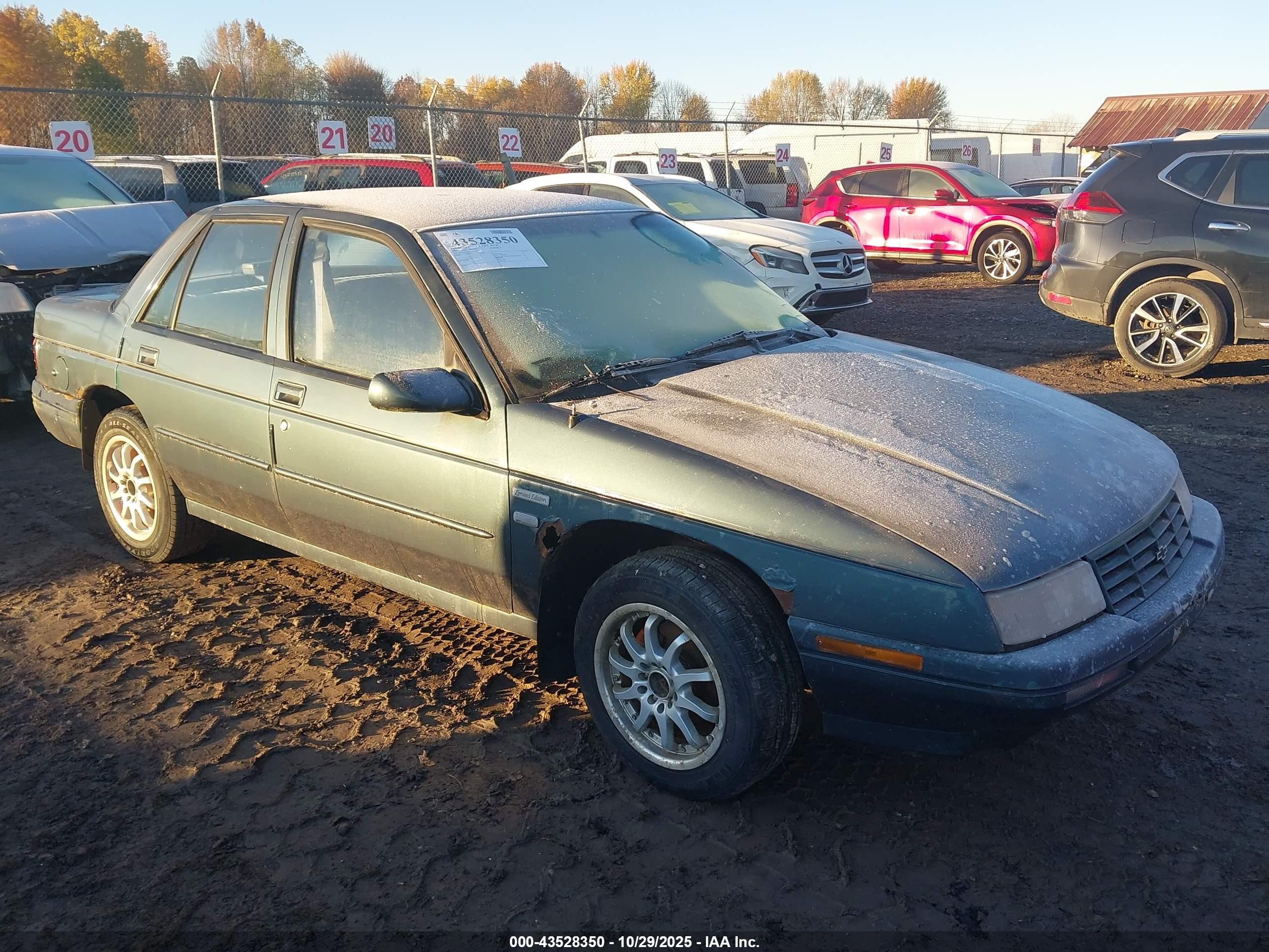 1996 Chevrolet Corsica   Бирюзовый vin: 1G1LD55M2TY102389