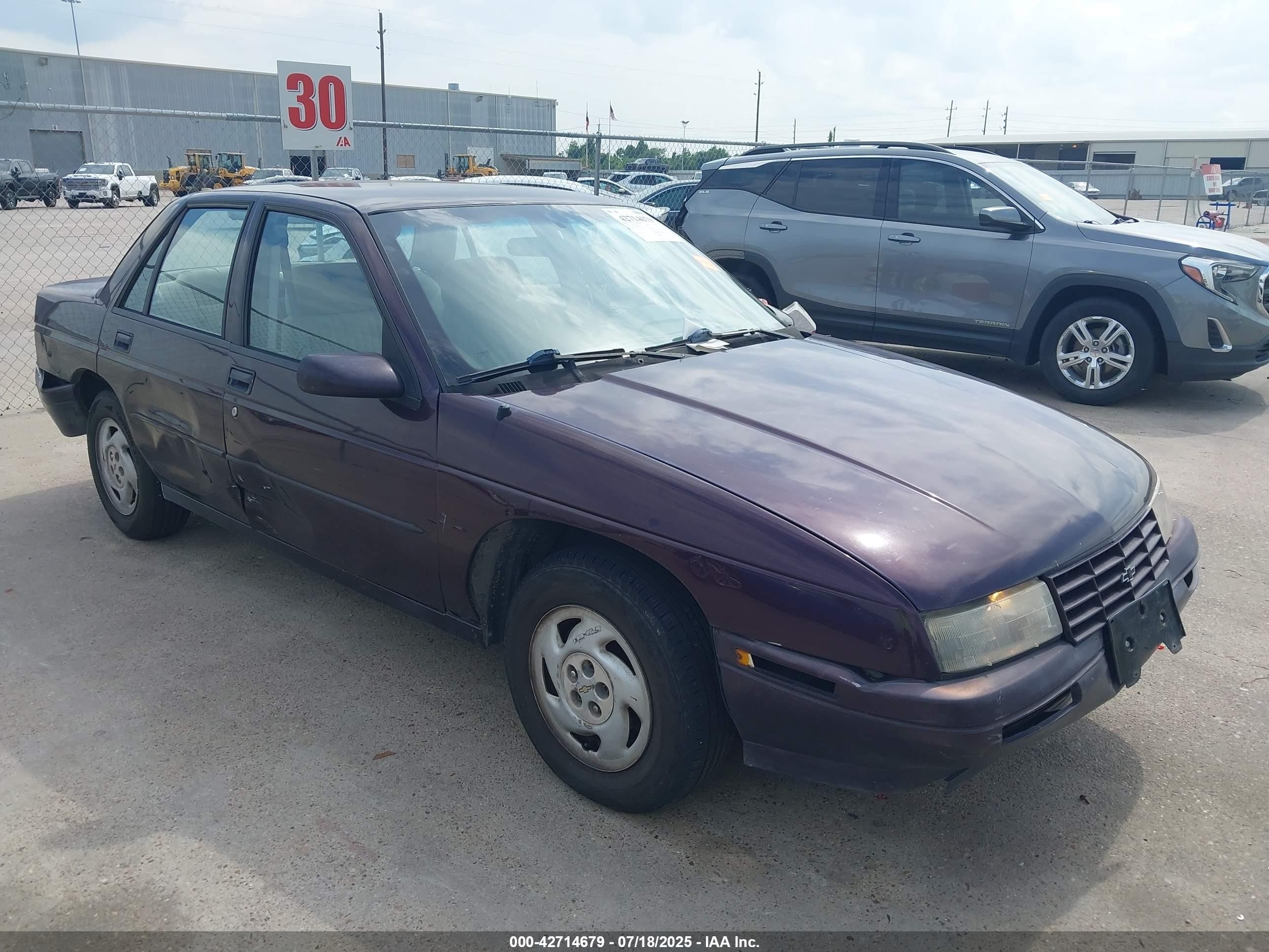 1995 Chevrolet Corsica   Purple vin: 1G1LD55M6SY288498
