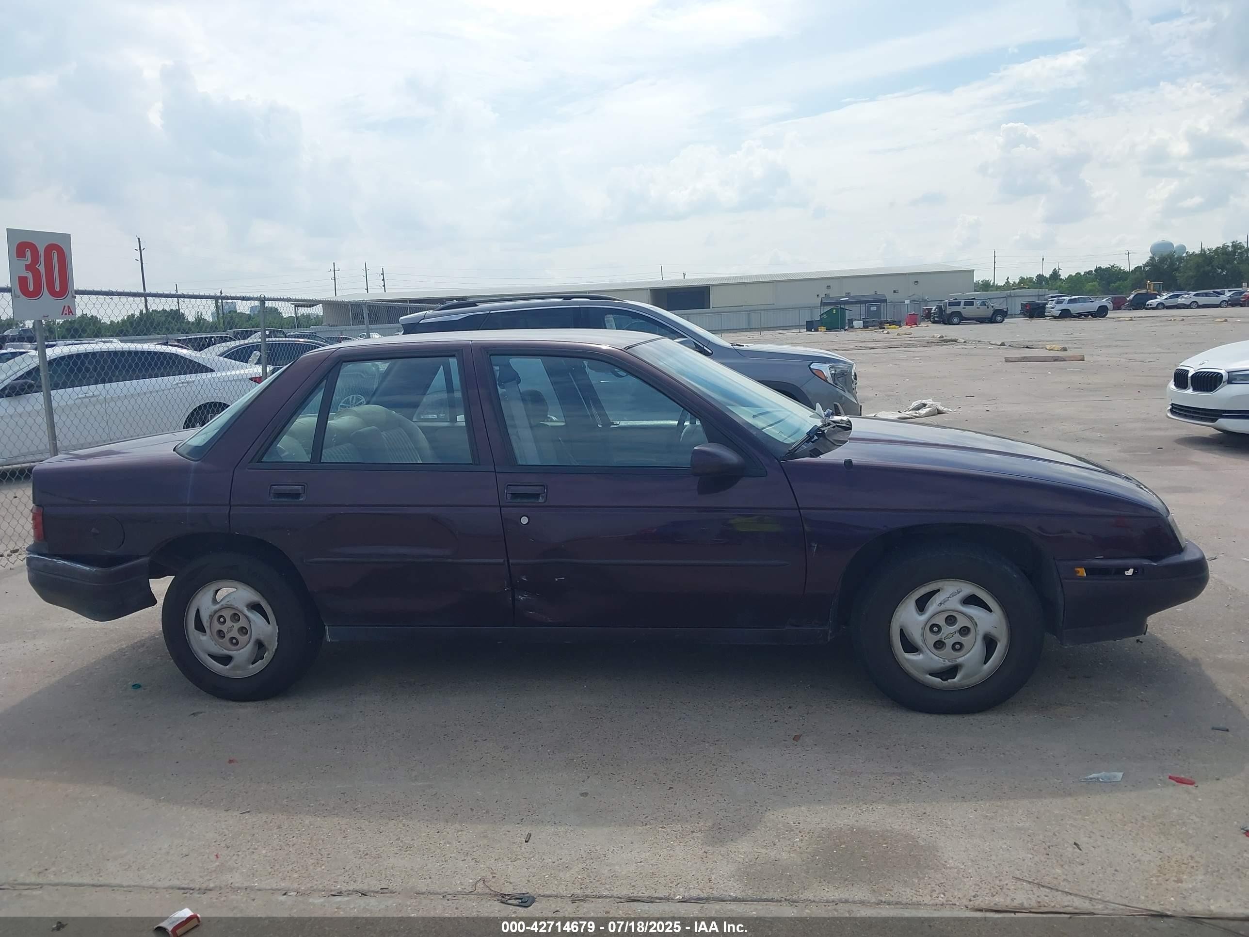 1995 Chevrolet Corsica   Purple vin: 1G1LD55M6SY288498
