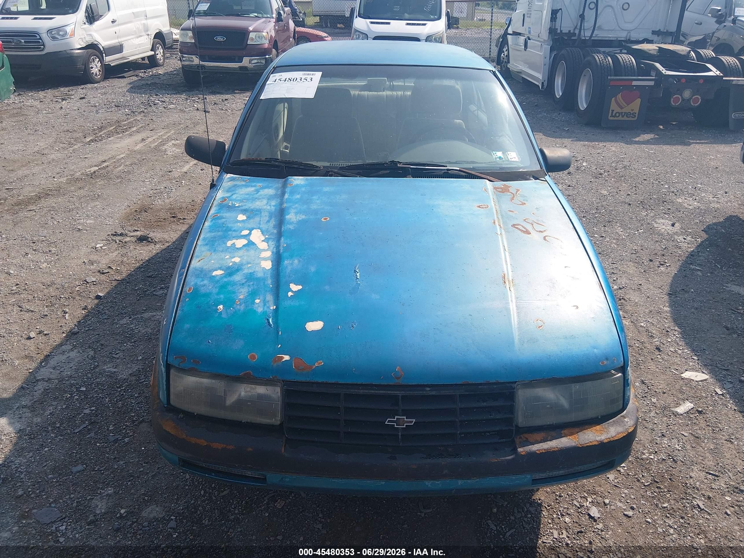 1994 Chevrolet Corsica   Blue vin: 1G1LD55M7RY165254