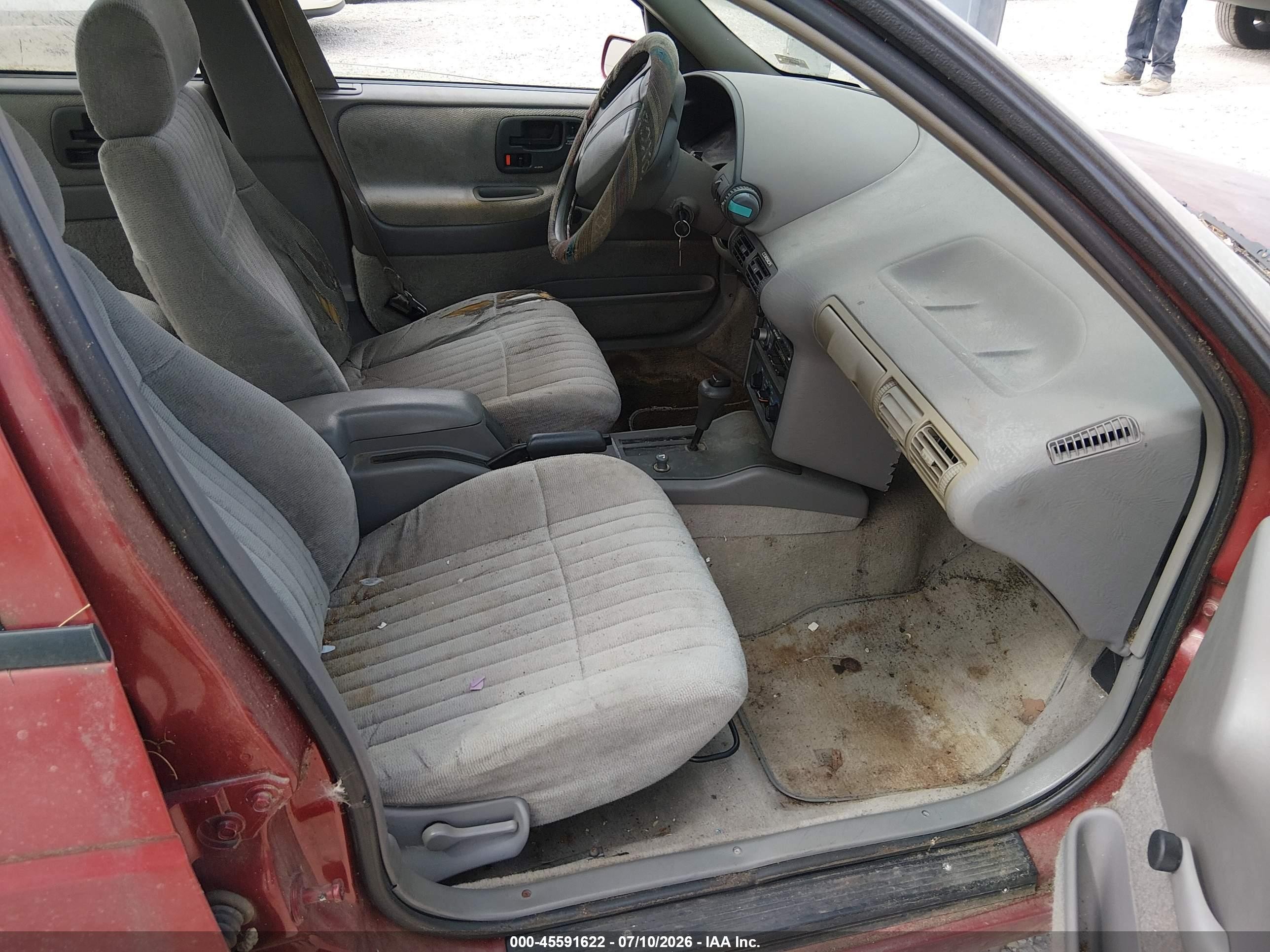 1995 Chevrolet Corsica   Maroon vin: 1G1LD55M8SY184627