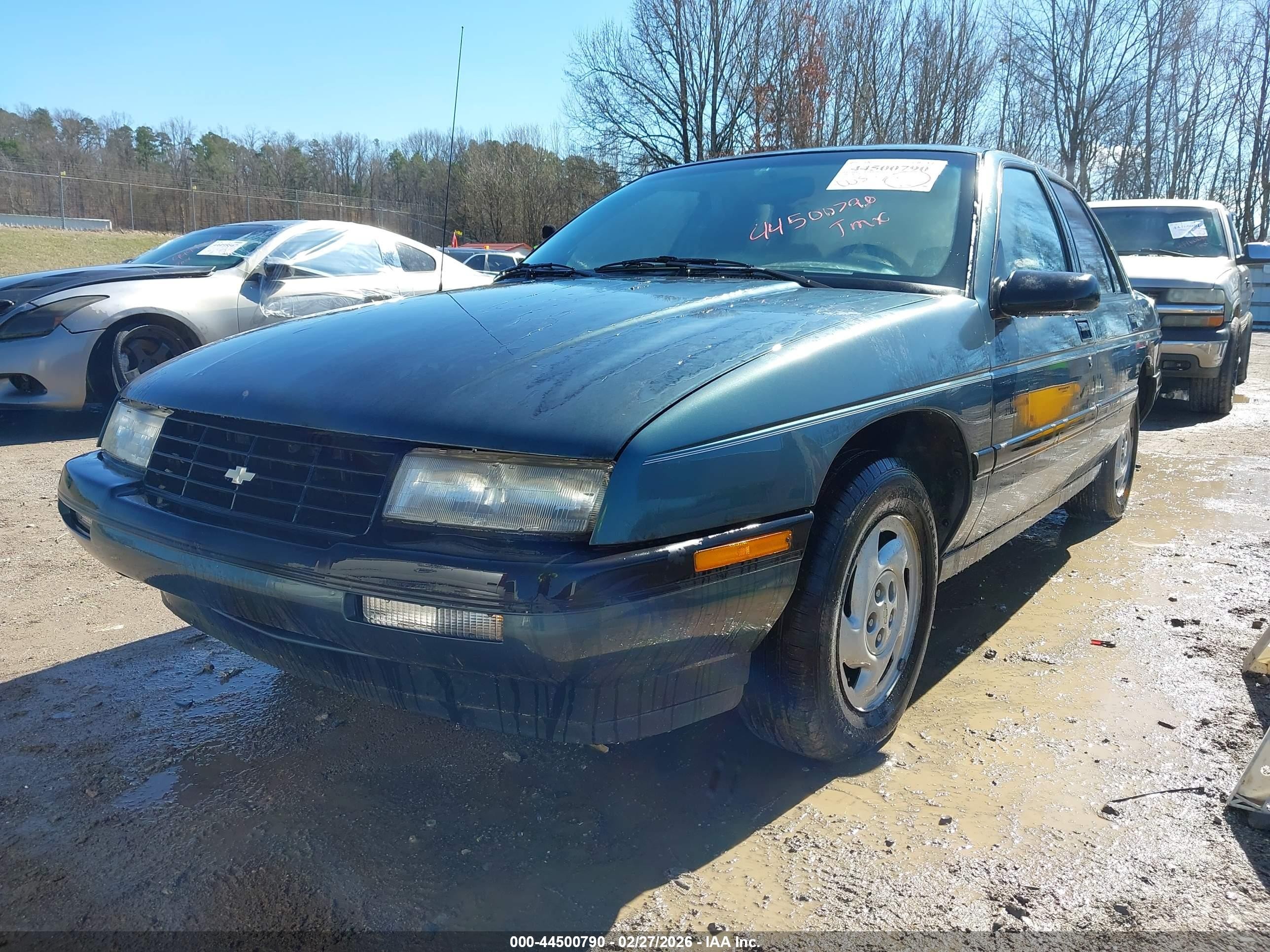 1994 Chevrolet Corsica   Blue vin: 1G1LD55MXRY160386