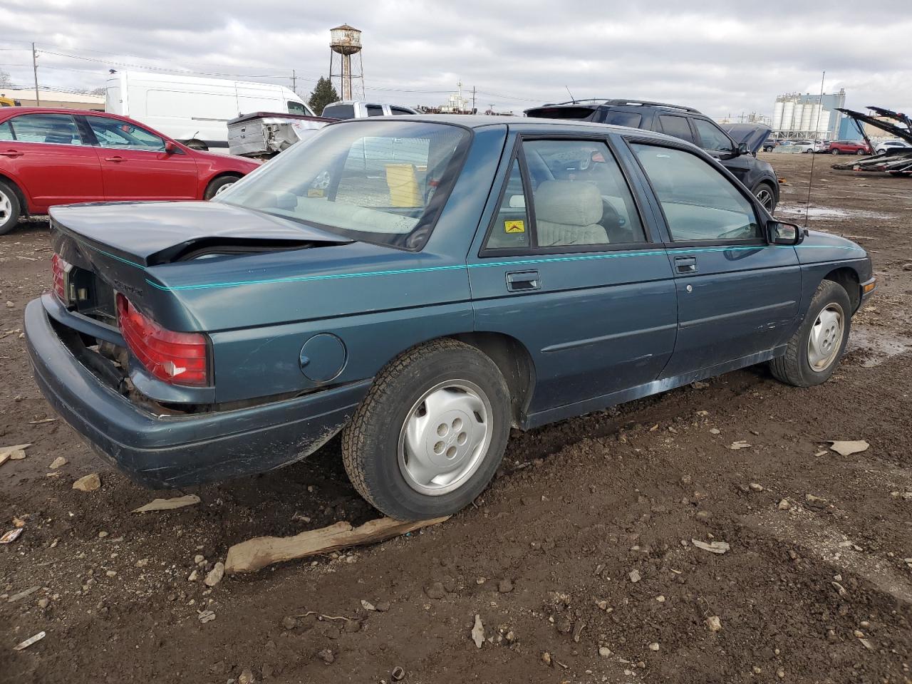 1995 Chevrolet Corsica  Green vin: 1G1LD55MXSY262499