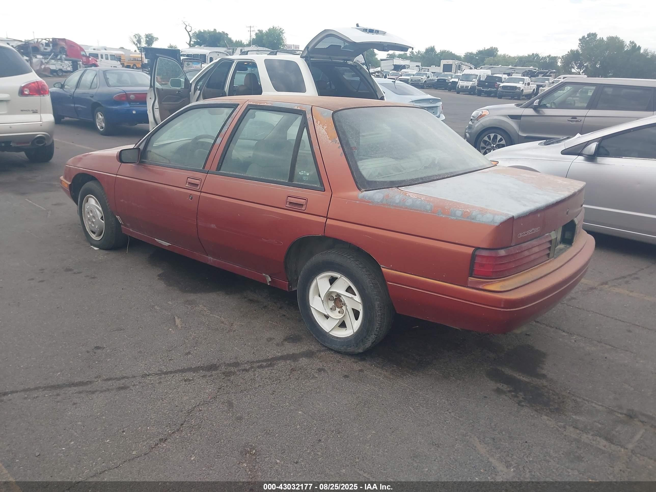 1996 Chevrolet Corsica   Red vin: 1G1LD55MXTY215295