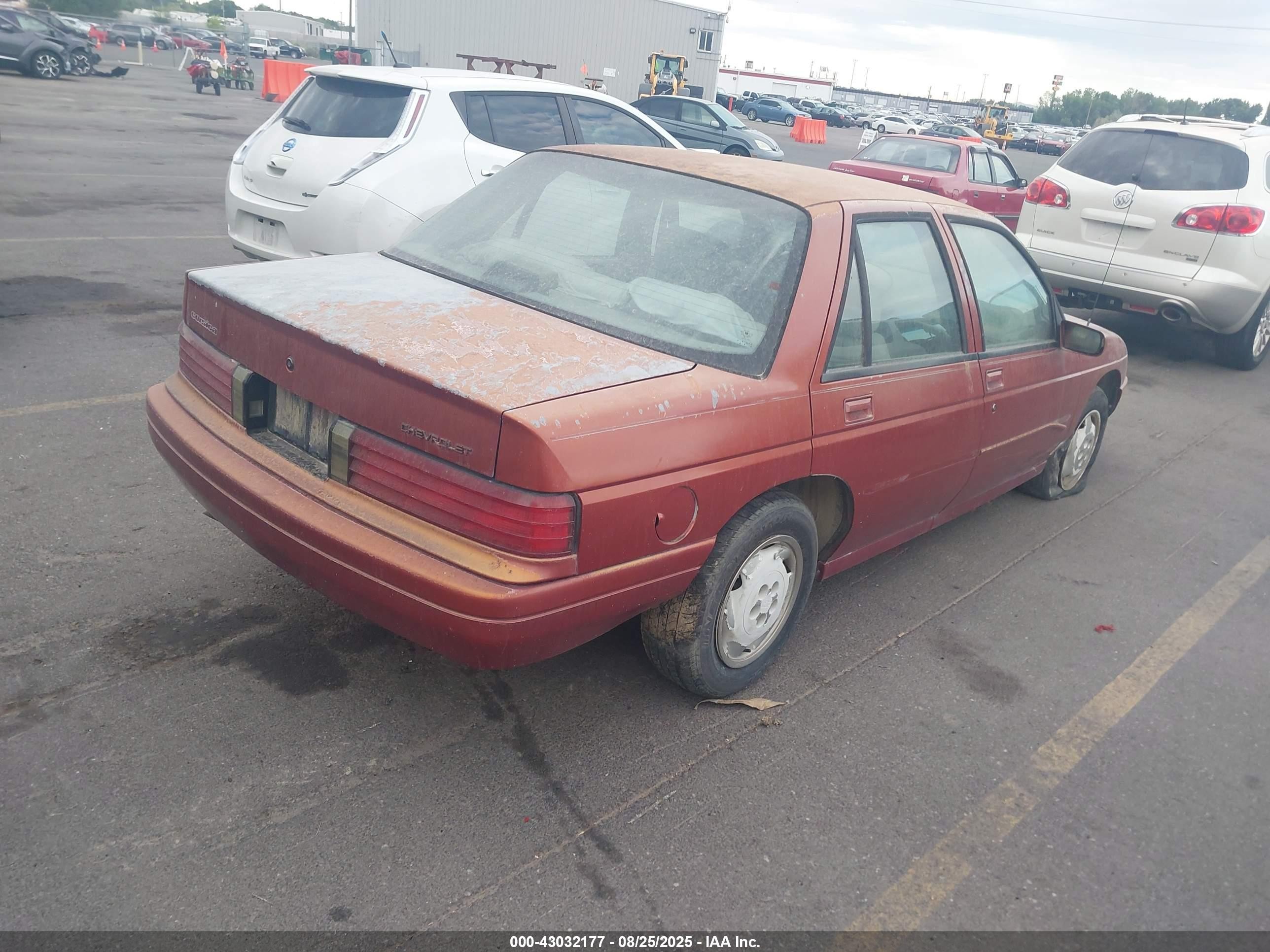 1996 Chevrolet Corsica   Red vin: 1G1LD55MXTY215295