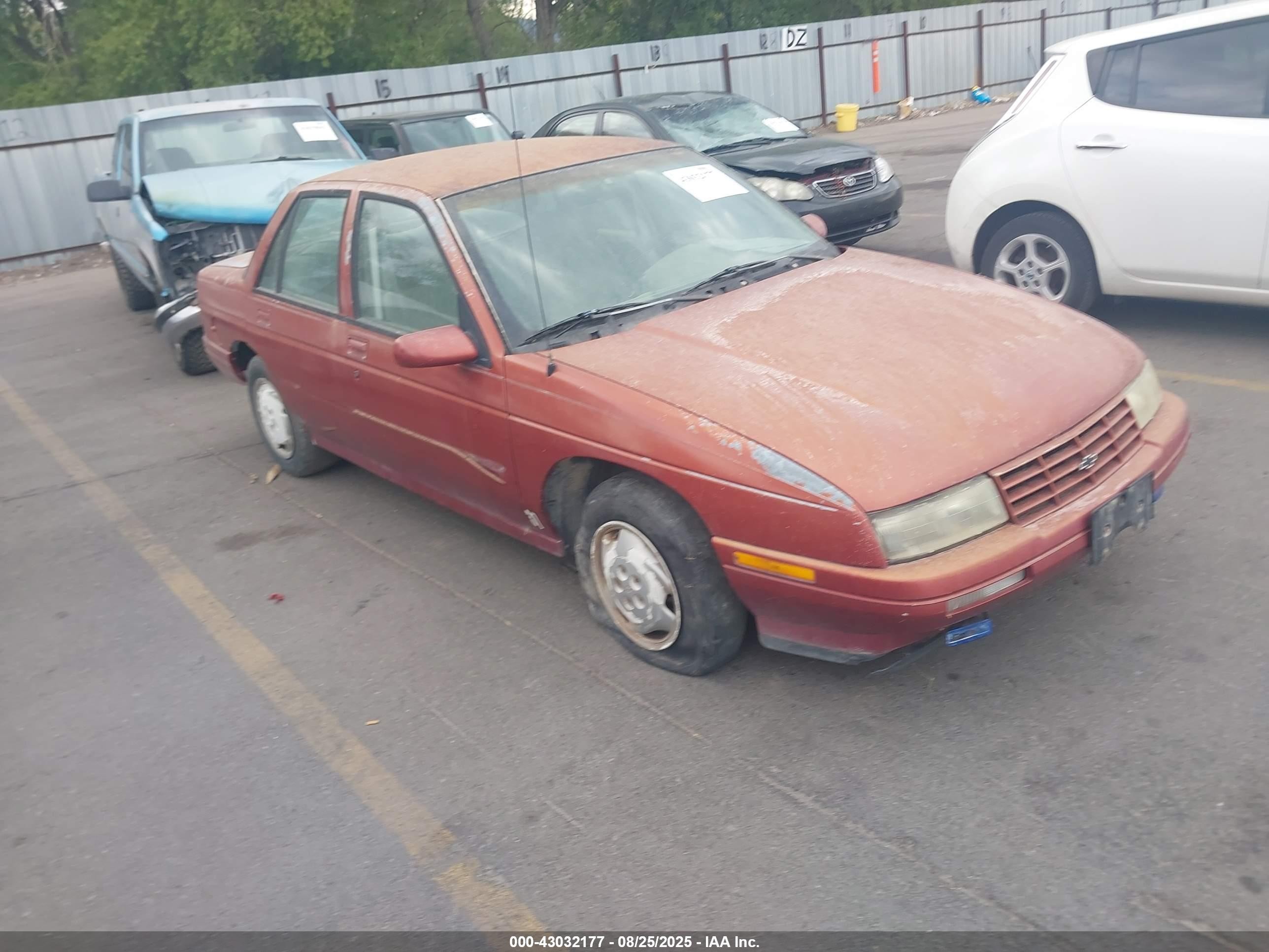 1996 Chevrolet Corsica   Красный vin: 1G1LD55MXTY215295