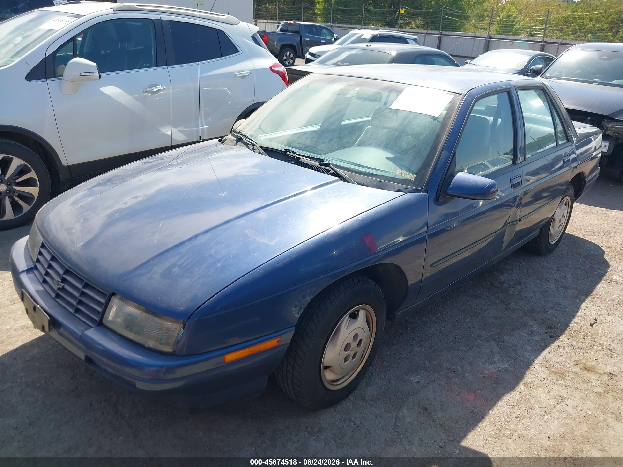 1996 Chevrolet Corsica   Blue vin: 1G1LD55MXTY249348