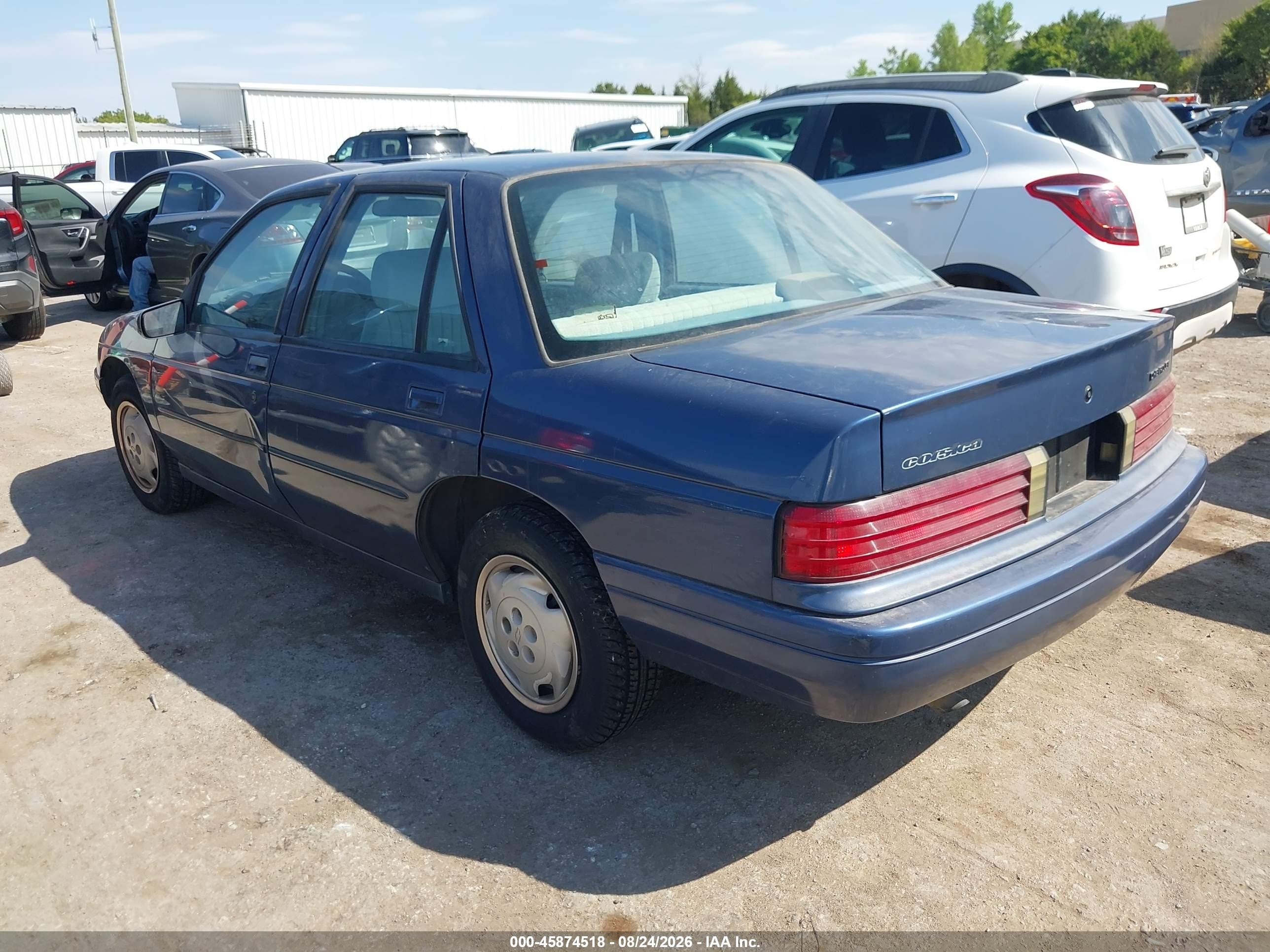 1996 Chevrolet Corsica   Blue vin: 1G1LD55MXTY249348