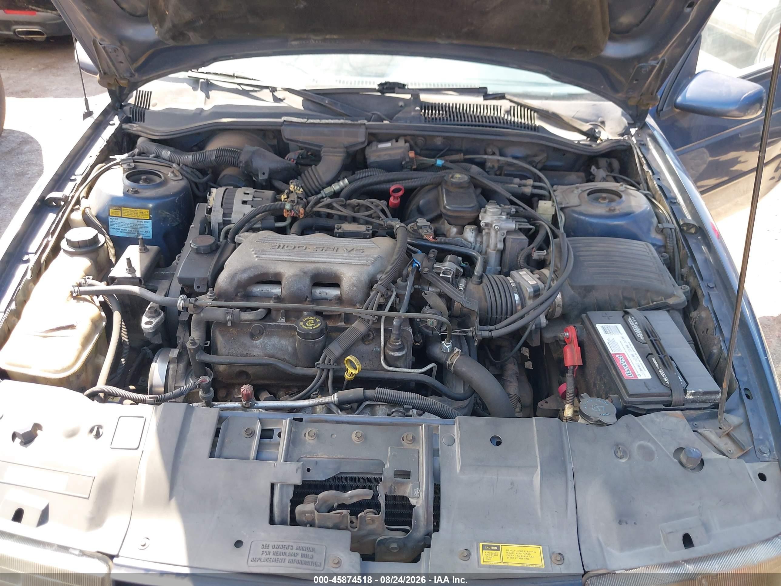 1996 Chevrolet Corsica   Blue vin: 1G1LD55MXTY249348