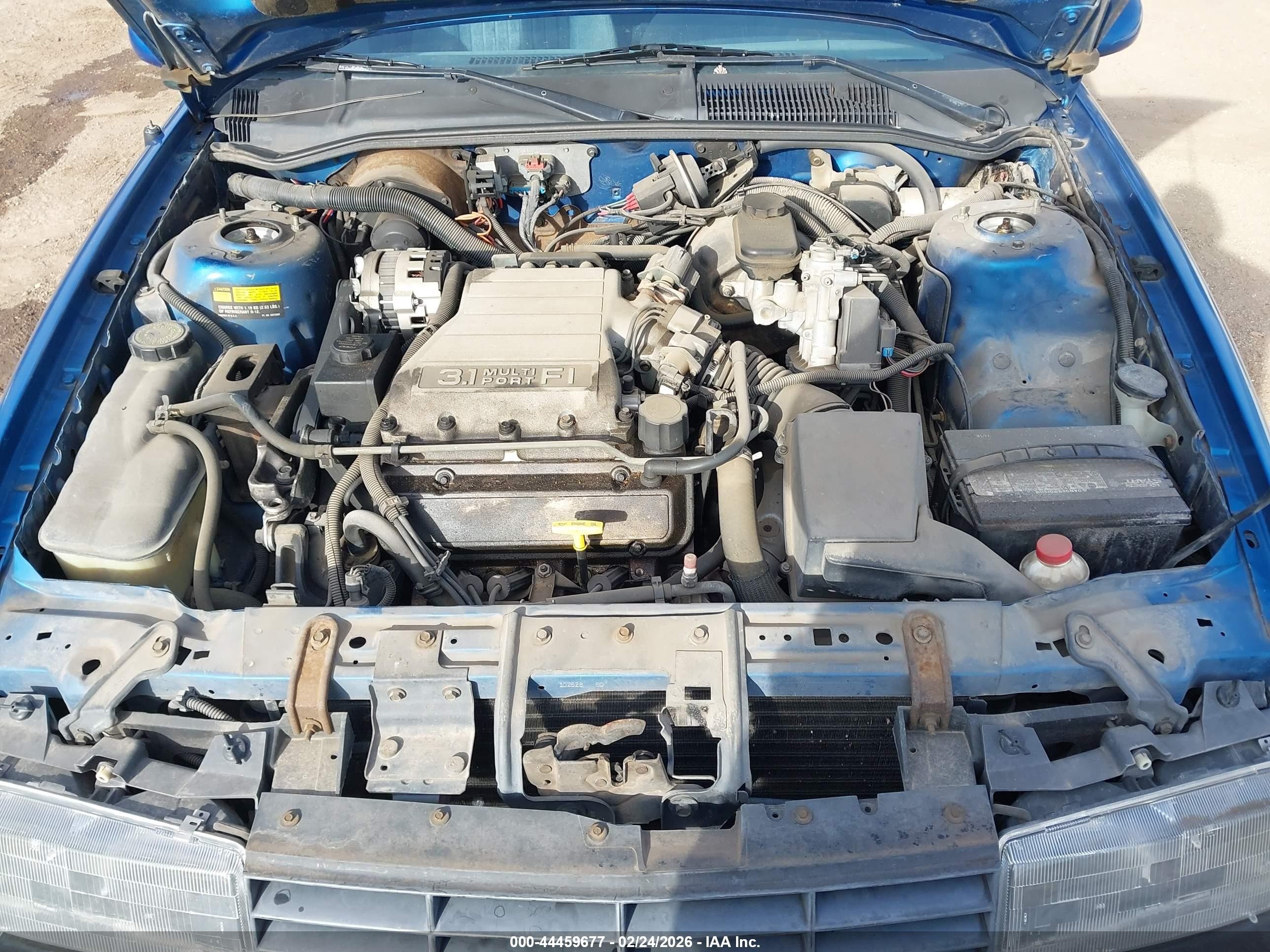 1993 Chevrolet Corsica Lt Blue vin: 1G1LT53T3PY194793