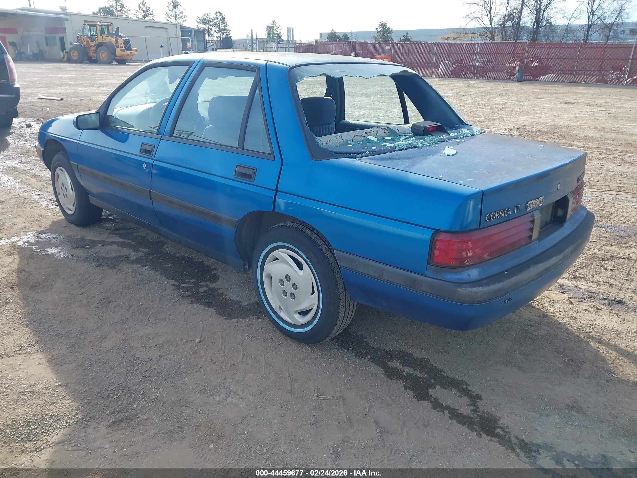 1993 Chevrolet Corsica Lt Blue vin: 1G1LT53T3PY194793
