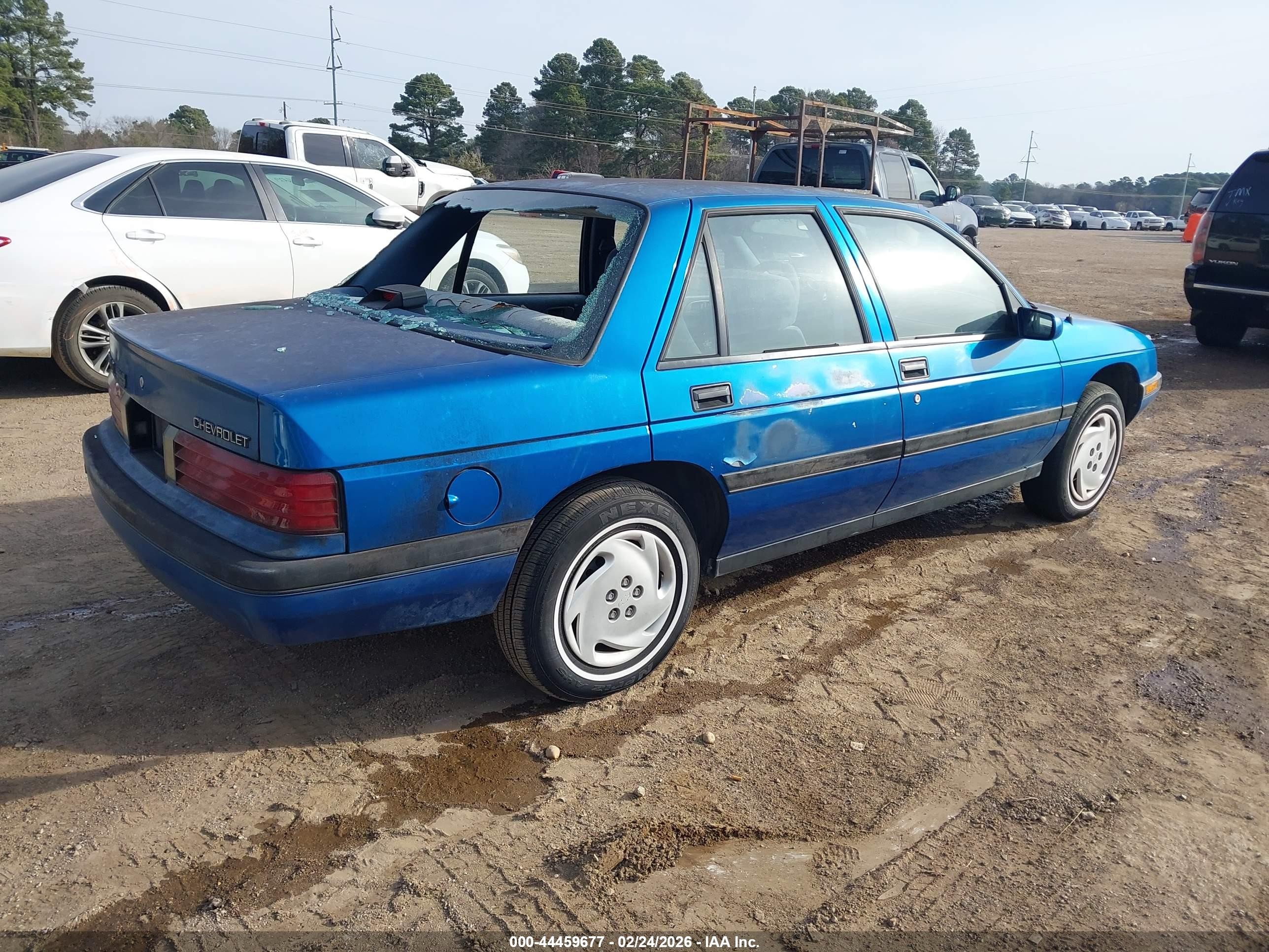 1993 Chevrolet Corsica Lt Blue vin: 1G1LT53T3PY194793