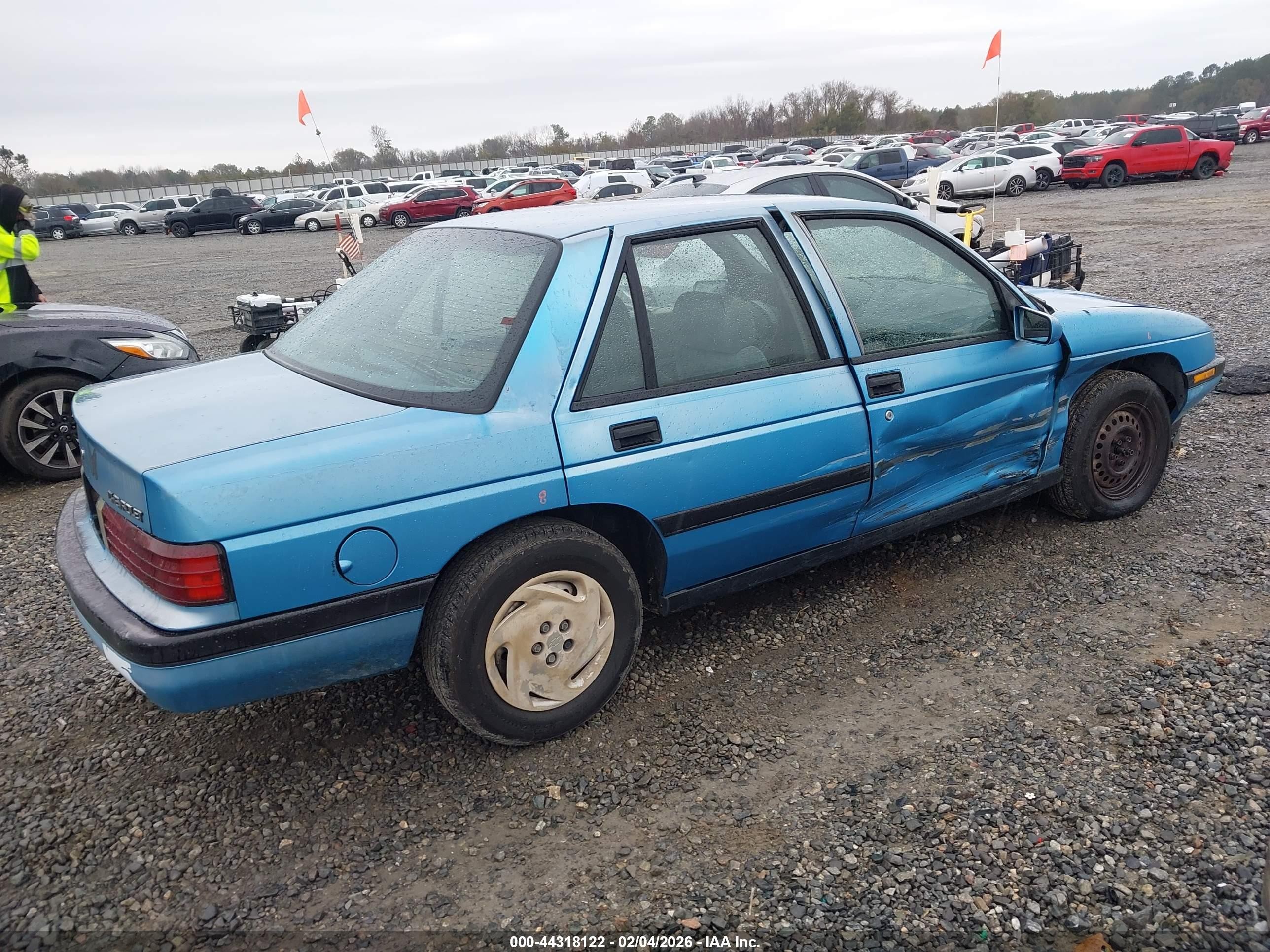 1993 Chevrolet Corsica Lt Blue vin: 1G1LT53T7PY260360
