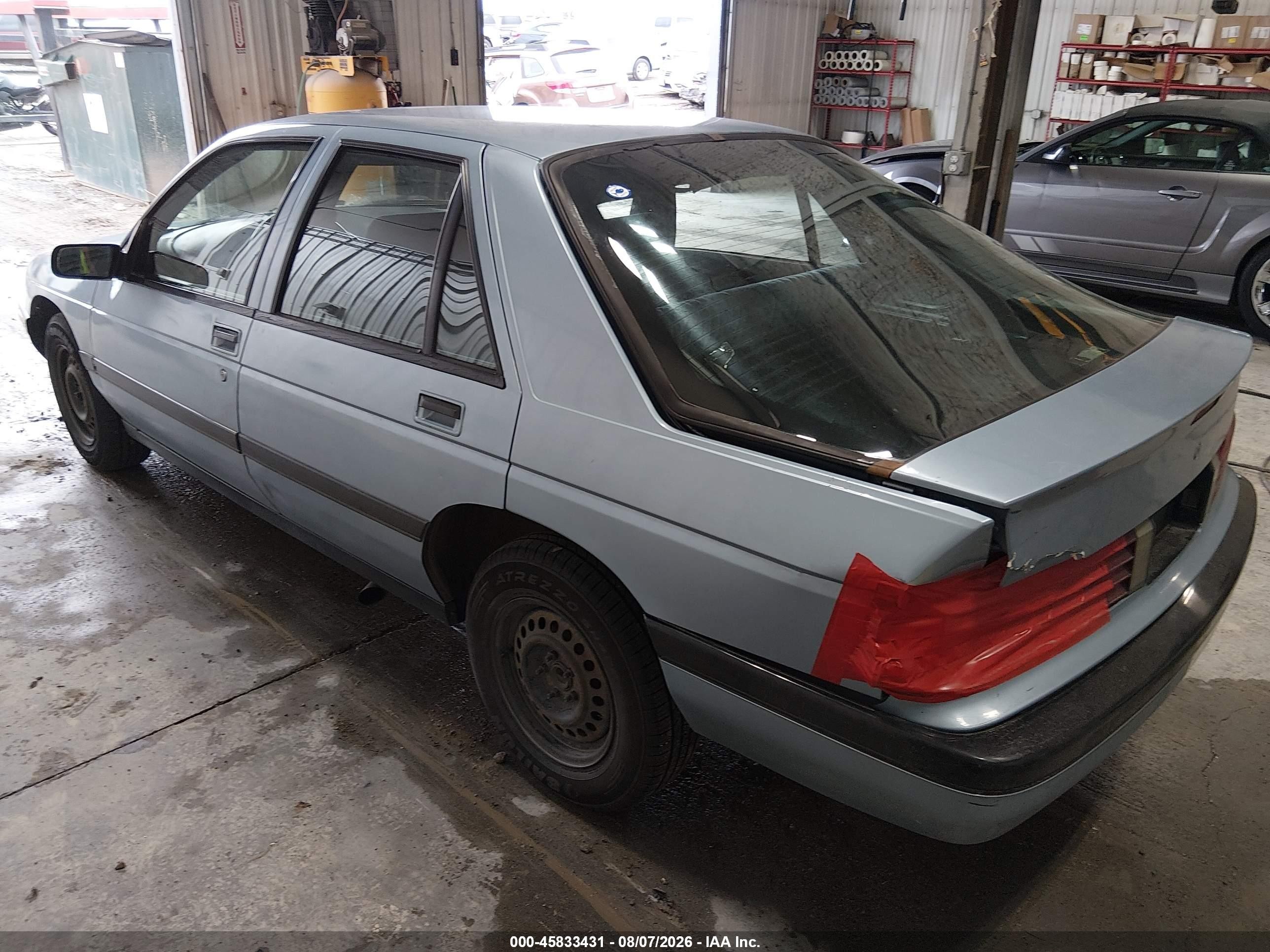 1991 Chevrolet Corsica Lt Light Blue vin: 1G1LT63G8ME140475