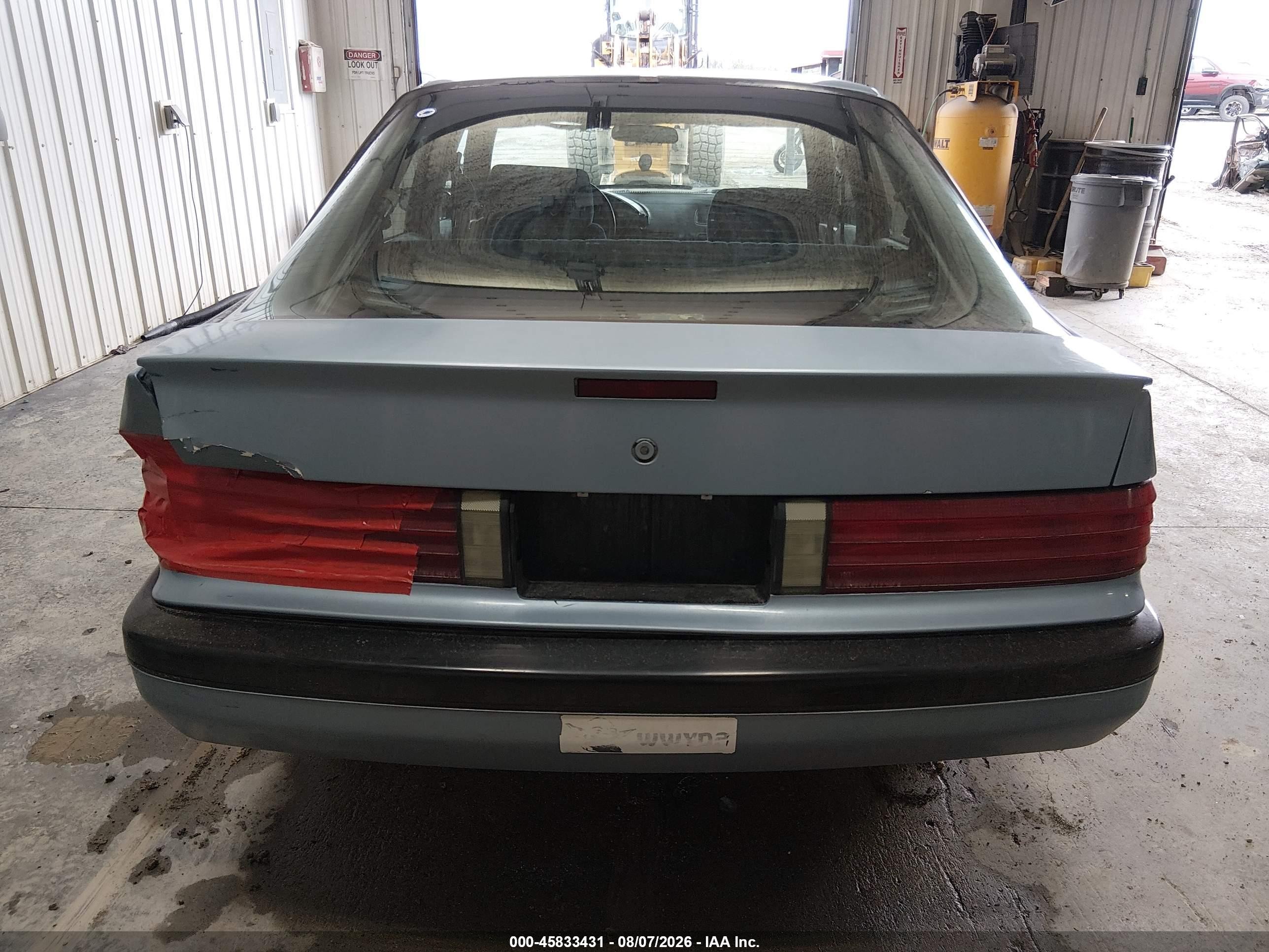 1991 Chevrolet Corsica Lt Light Blue vin: 1G1LT63G8ME140475