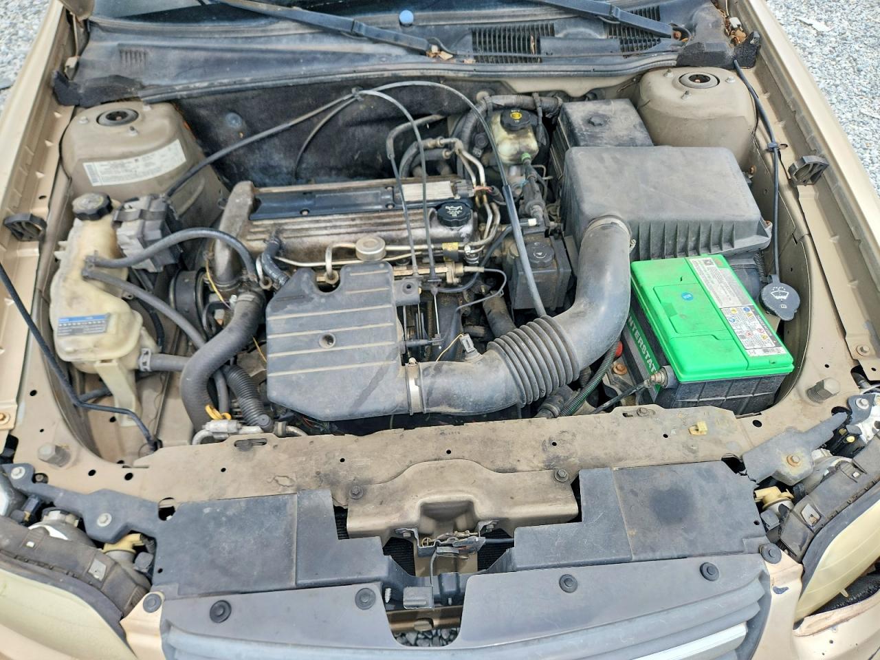 2005 Chevrolet Impala Золотой vin: 1G1ND52F45M203362