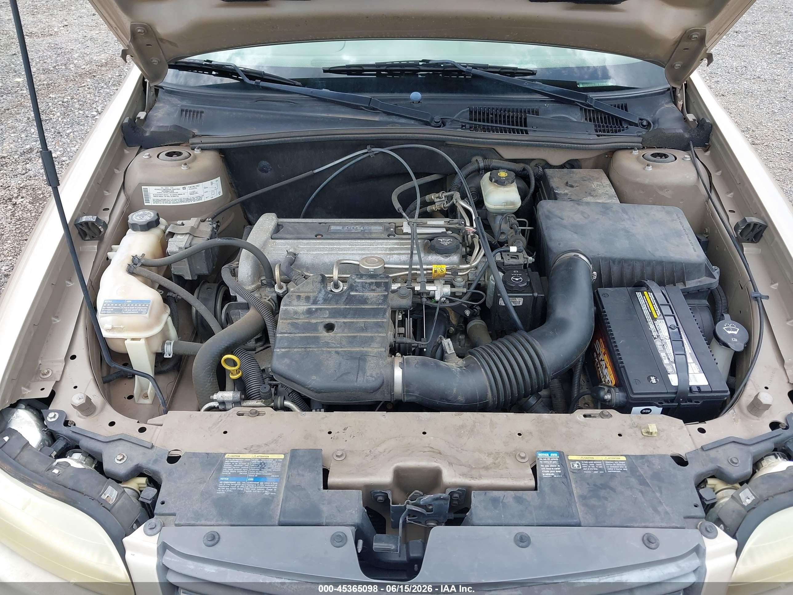 2004 Chevrolet Classic   Gold vin: 1G1ND52F54M626949