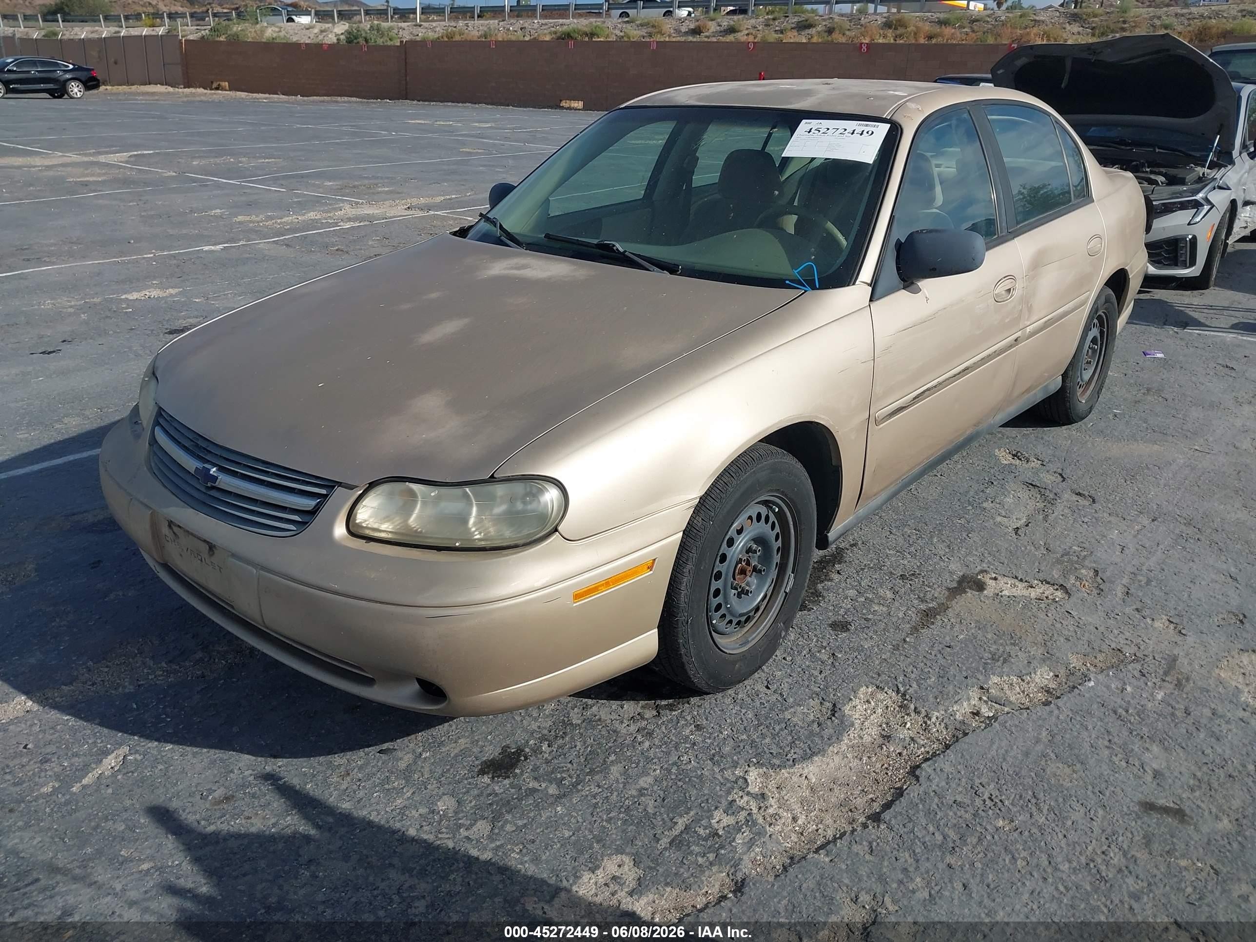 2005 Chevrolet Classic   Золотой vin: 1G1ND52F55M103724