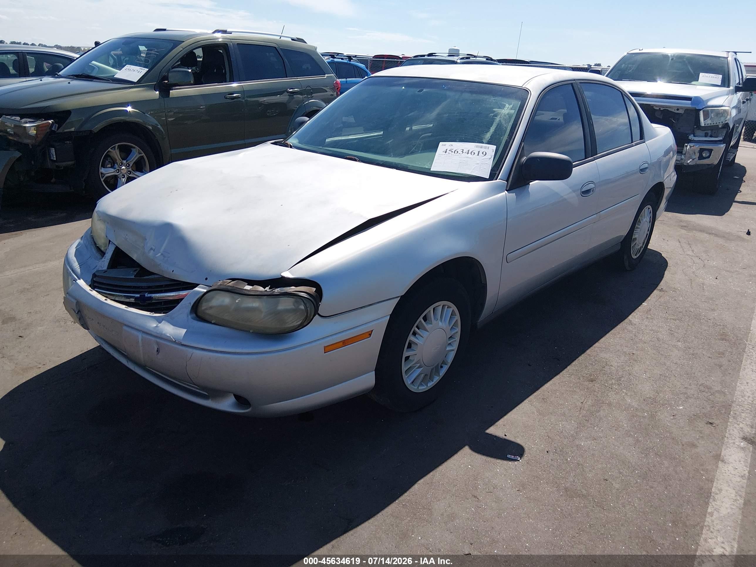 2004 Chevrolet Classic   Silver vin: 1G1ND52F64M539240
