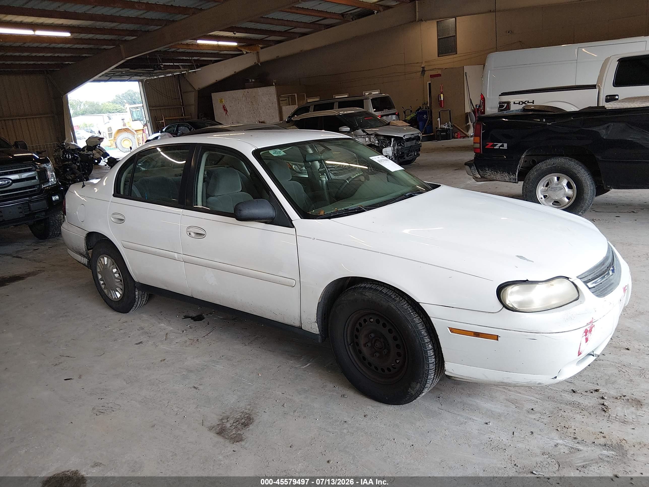 2005 Chevrolet Classic   White vin: 1G1ND52F65M180182