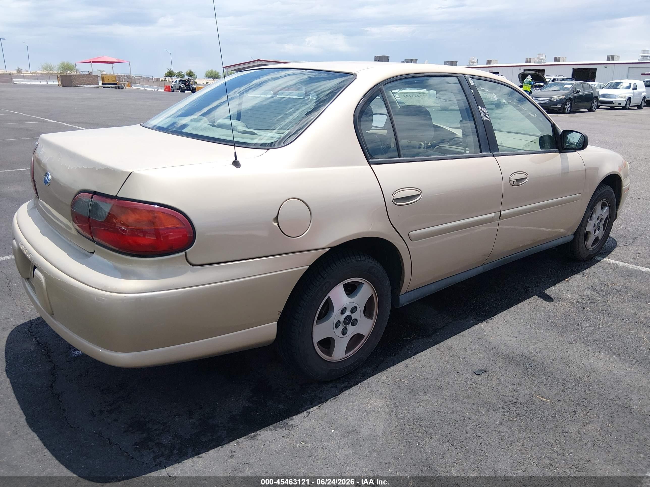 2005 Chevrolet Classic   Tan vin: 1G1ND52F75M168459