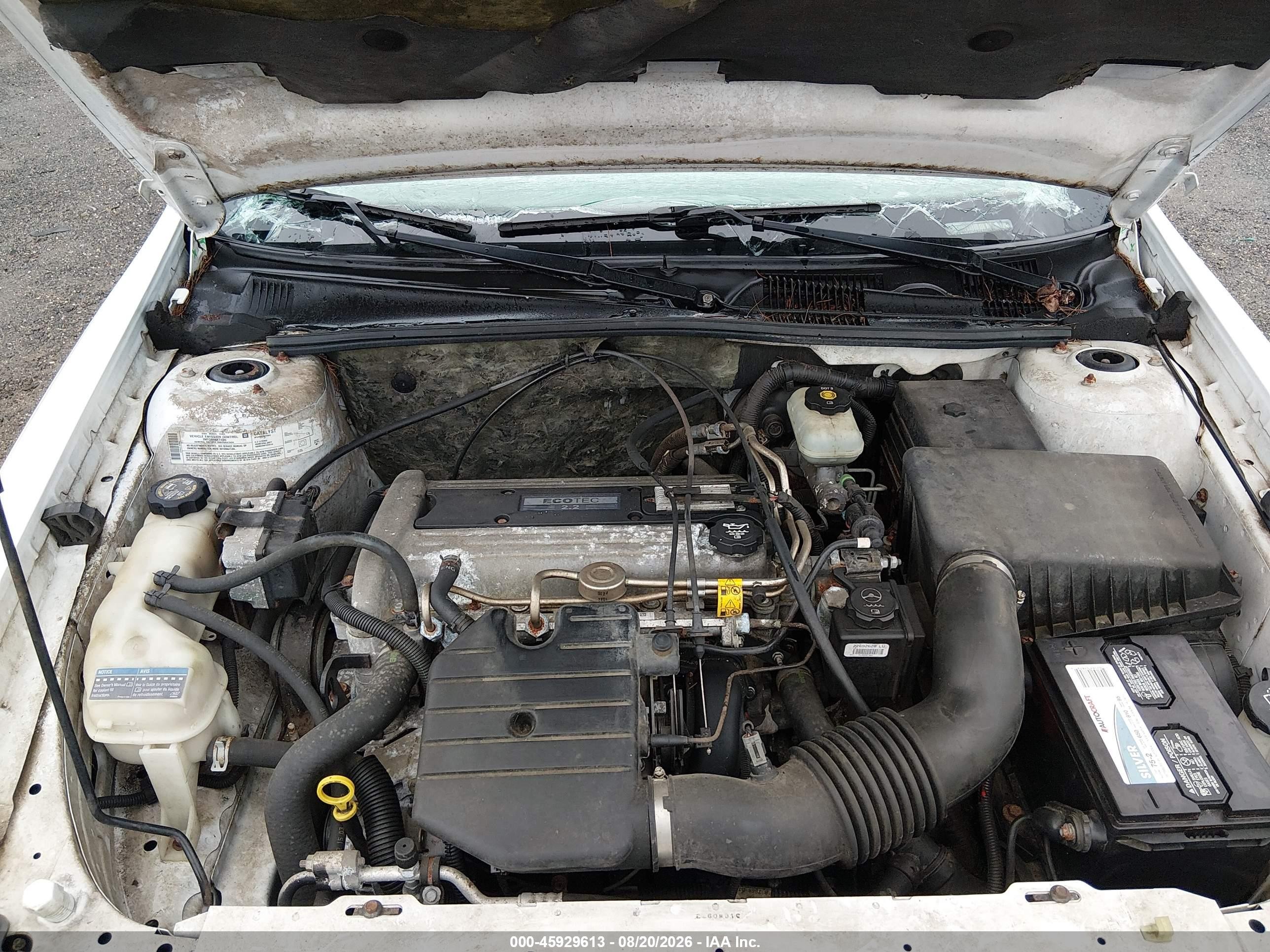 2004 Chevrolet Classic   White vin: 1G1ND52F84M621888