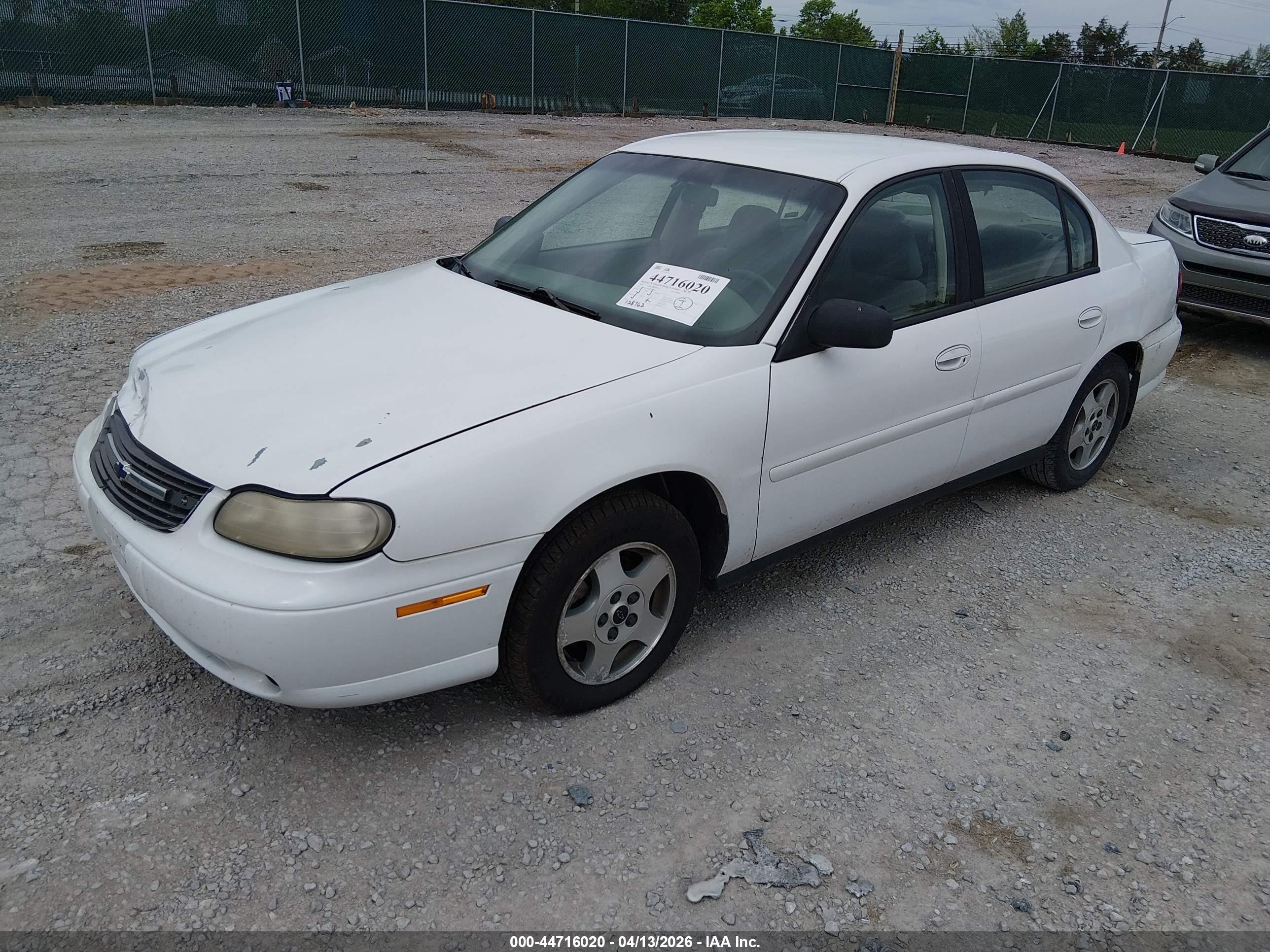2005 Chevrolet Classic Белый vin: 1G1ND52F85M143313