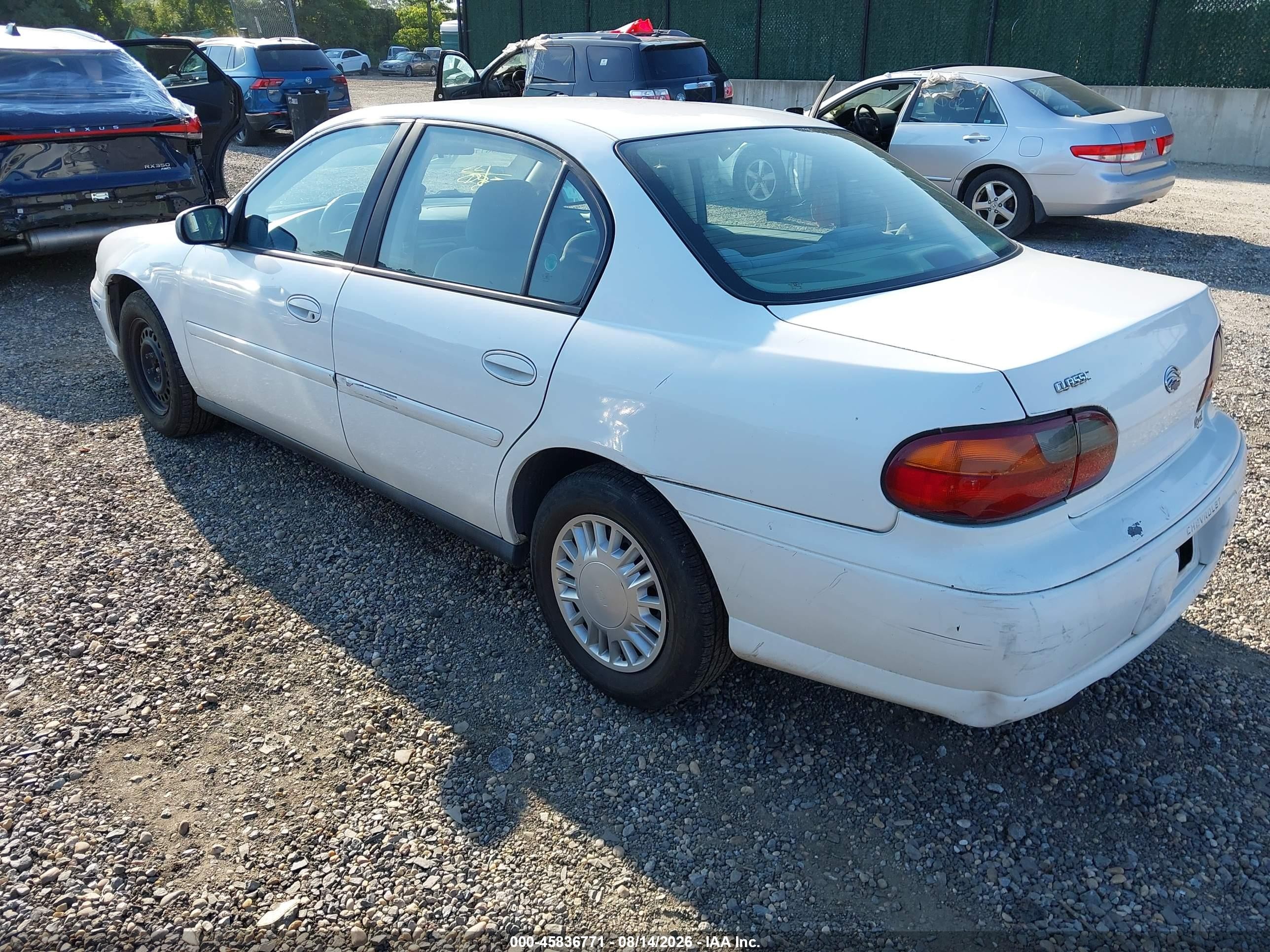 2005 Chevrolet Classic   Белый vin: 1G1ND52F85M156787