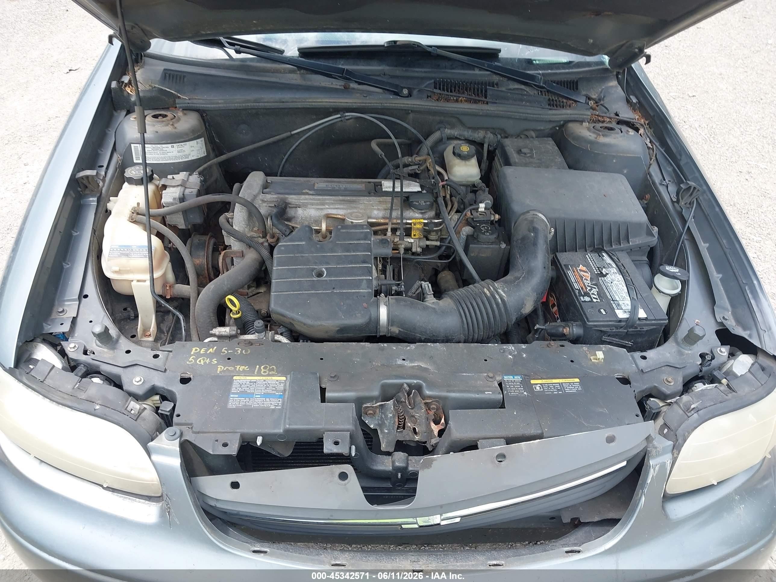 2005 Chevrolet Classic   Gray vin: 1G1ND52F95M229181