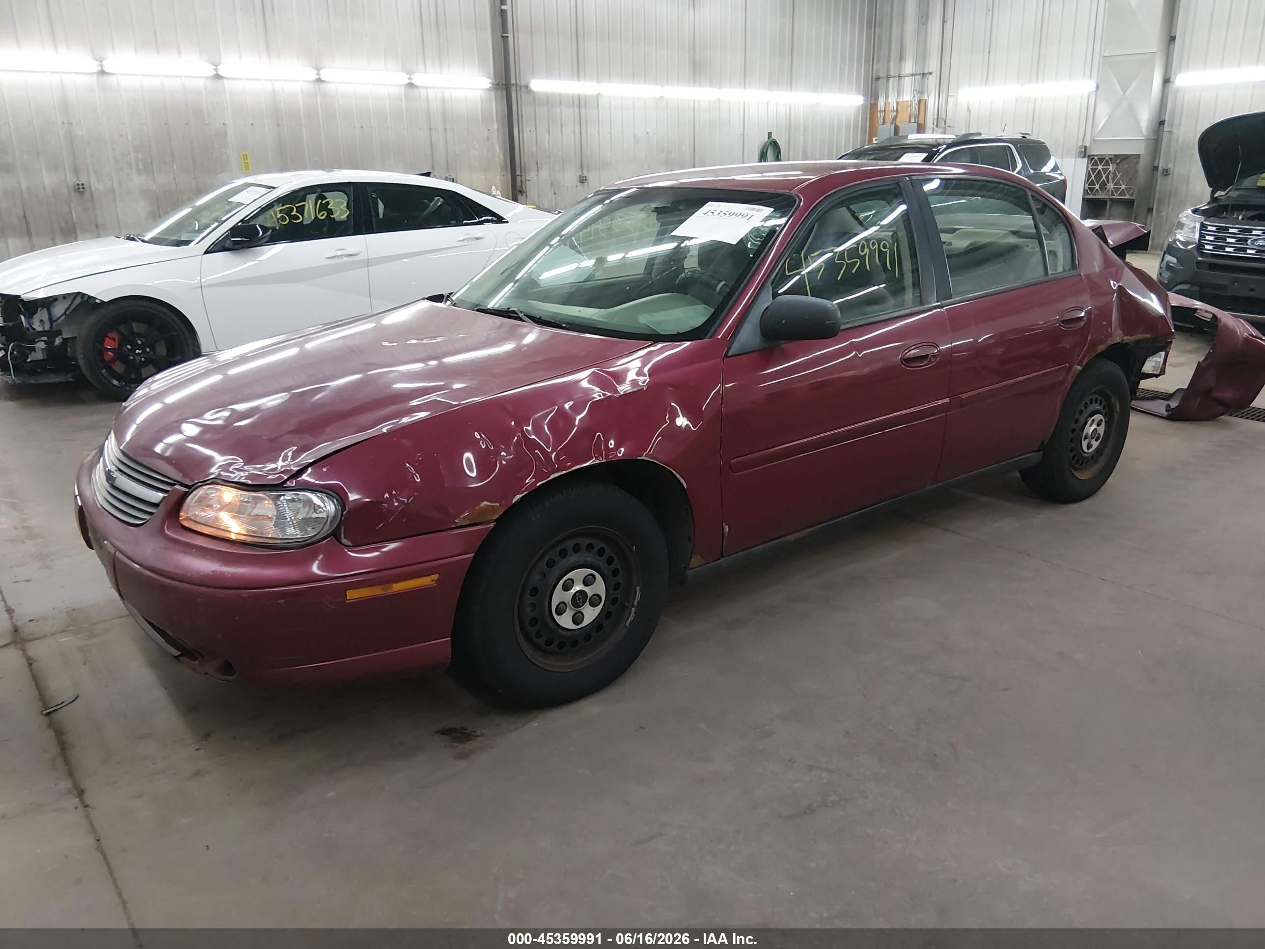 2004 Chevrolet Classic   Темно-бордовый vin: 1G1ND52FX4M649983