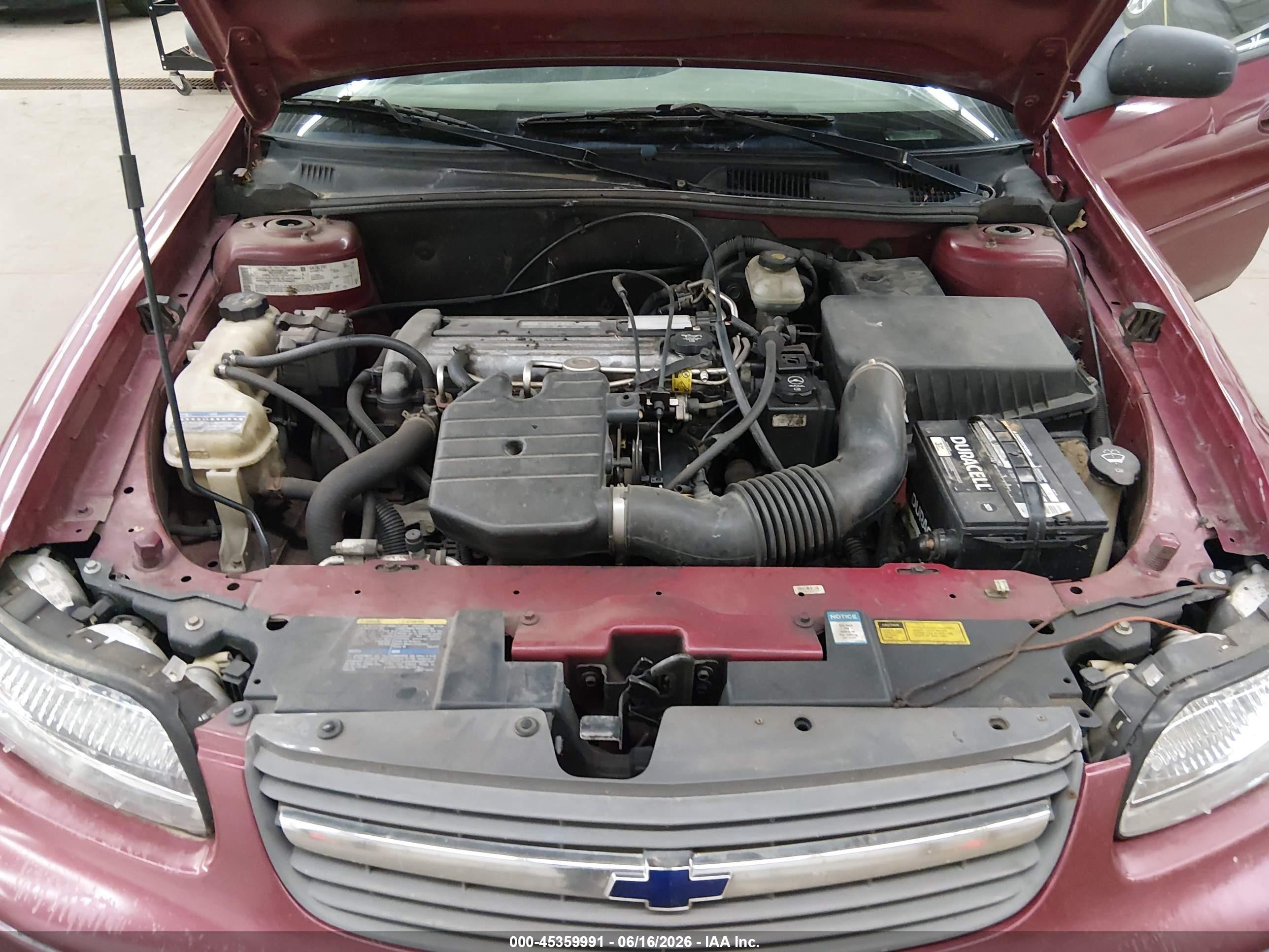 2004 Chevrolet Classic   Темно-бордовый vin: 1G1ND52FX4M649983