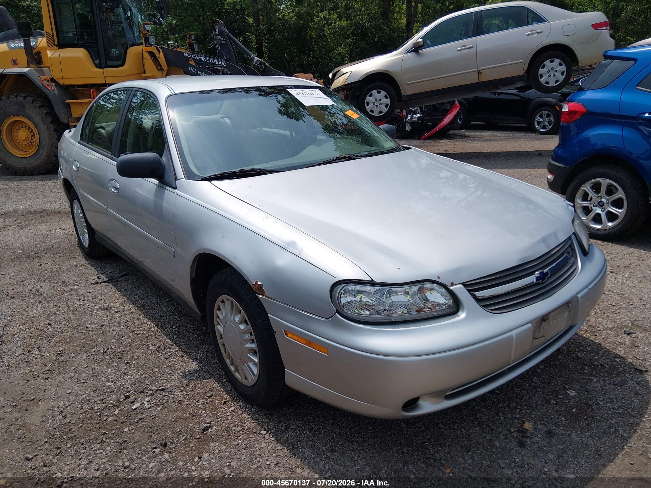 2005 Chevrolet Classic Silver vin: 1G1ND52FX5M112533