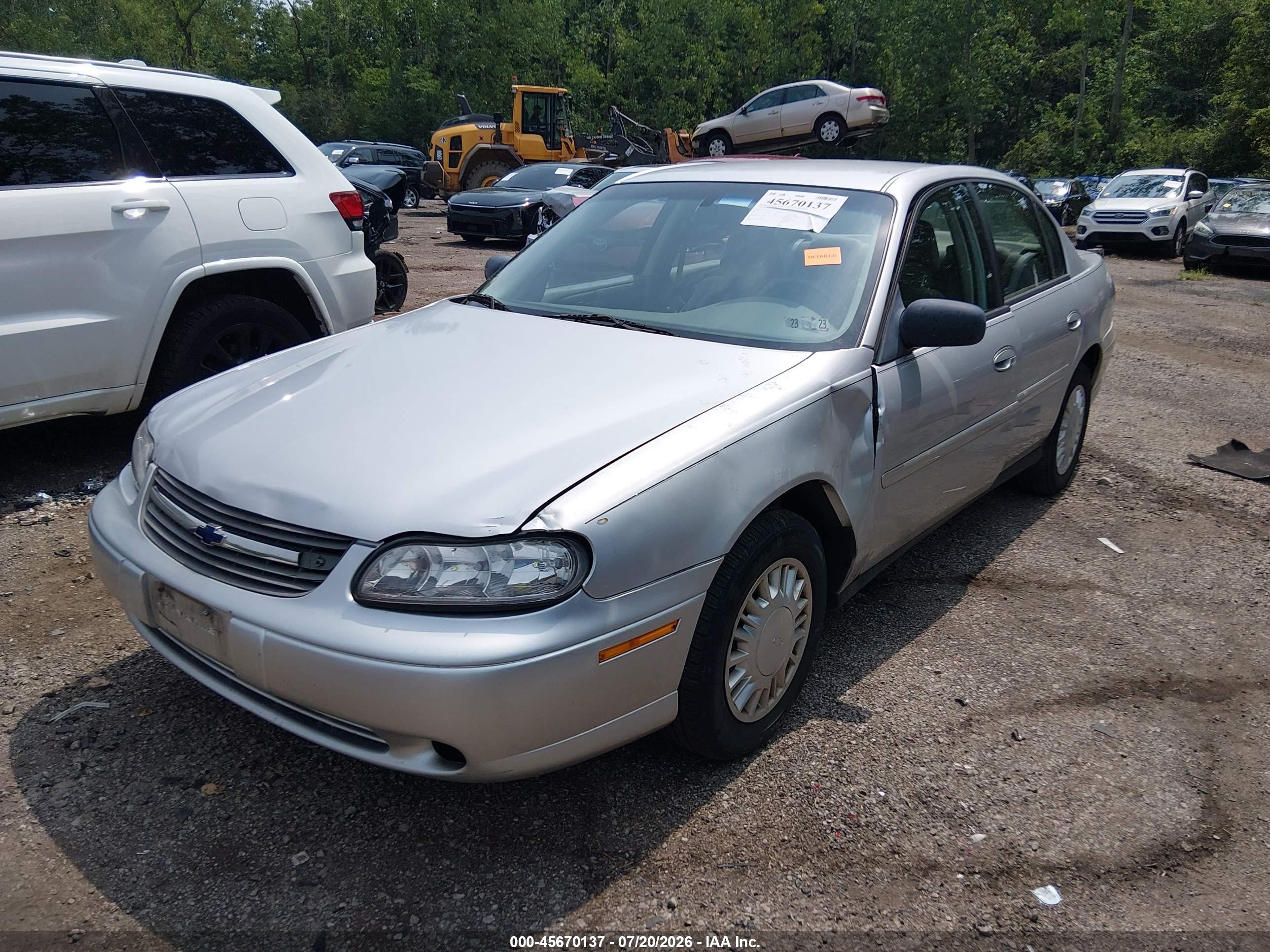 2005 Chevrolet Classic Silver vin: 1G1ND52FX5M112533