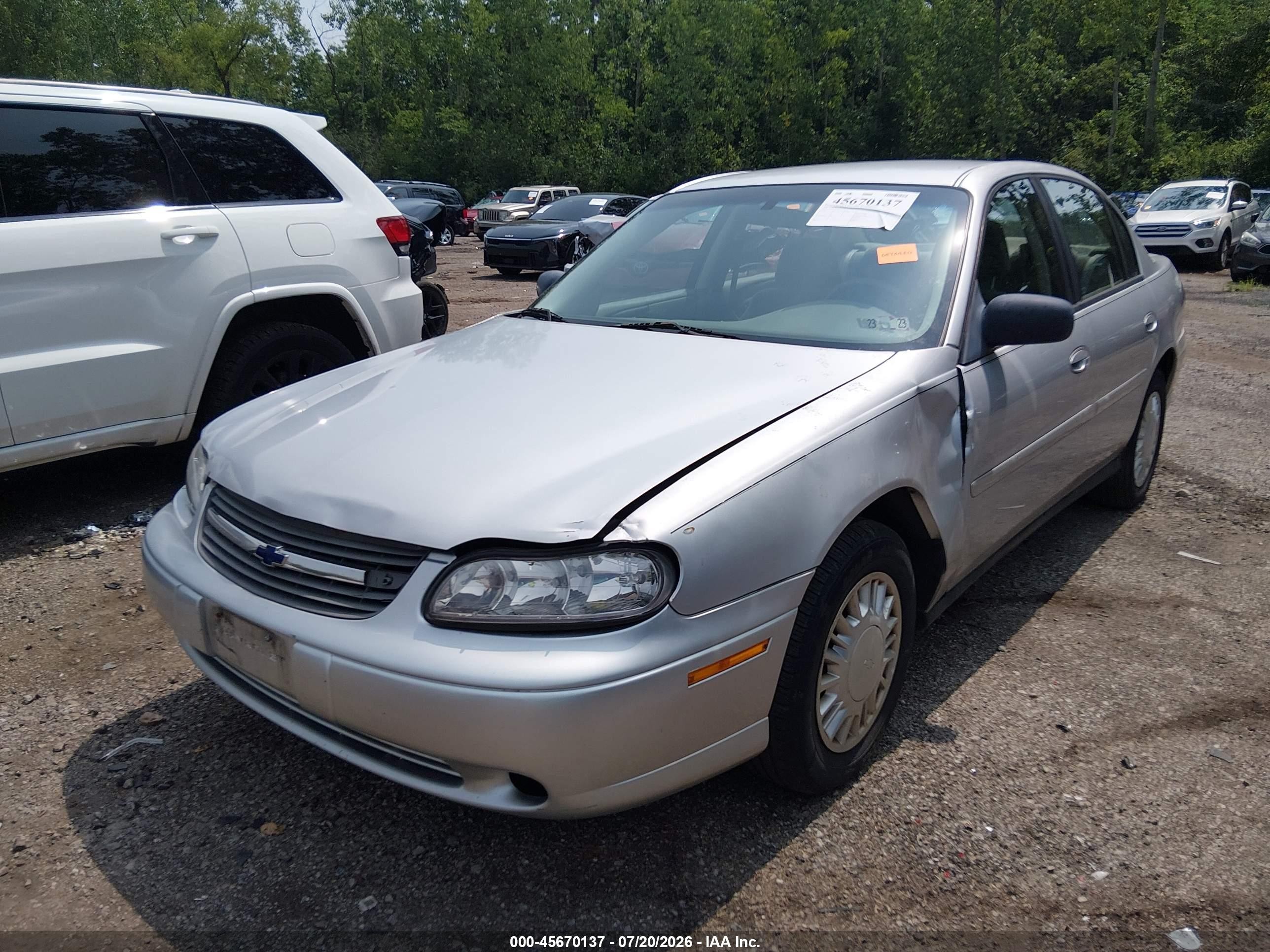2005 Chevrolet Classic Silver vin: 1G1ND52FX5M112533