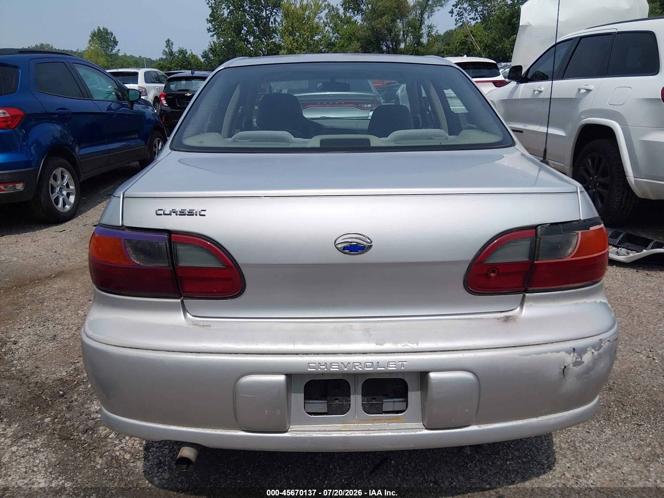 2005 Chevrolet Classic Silver vin: 1G1ND52FX5M112533