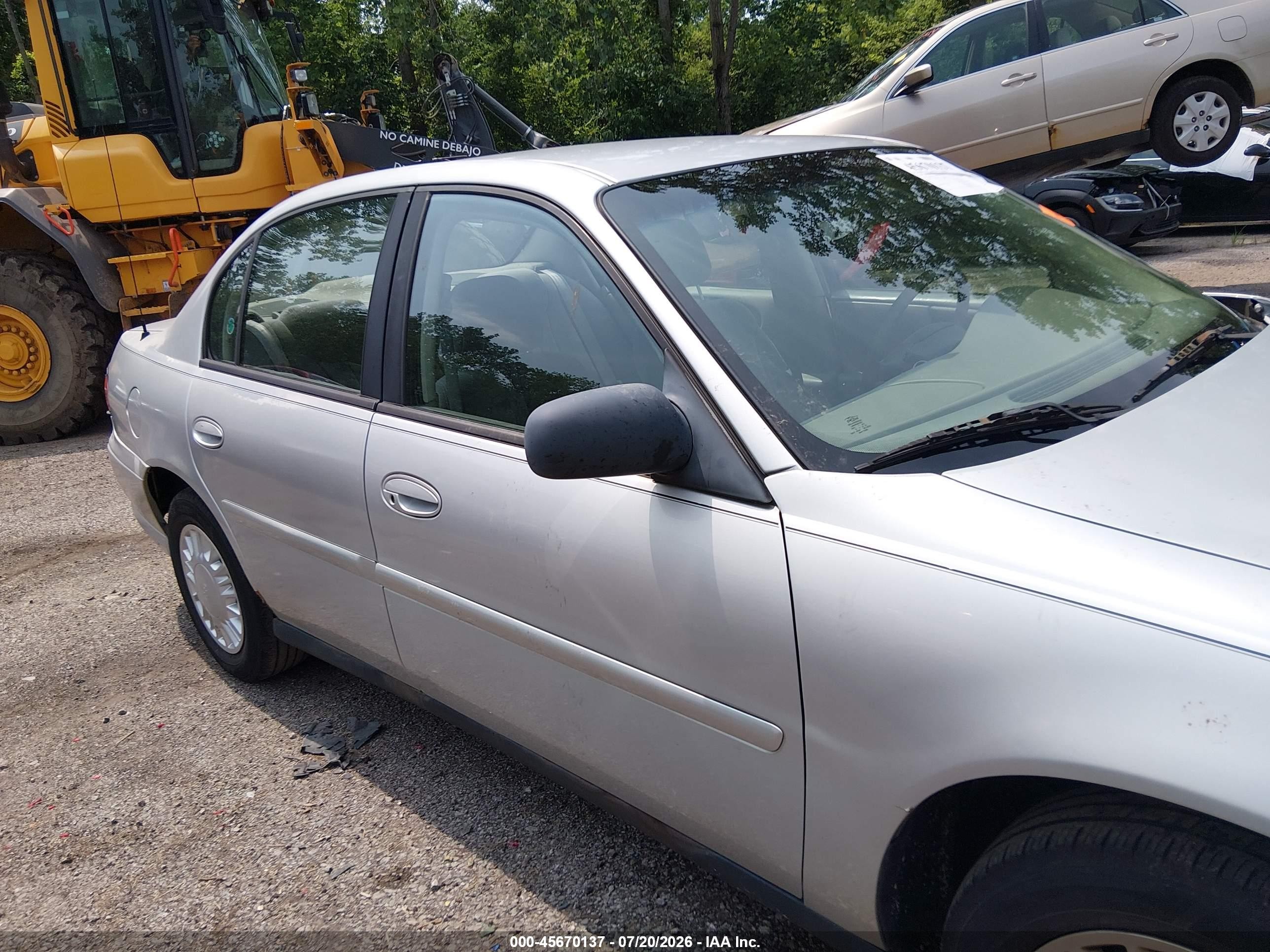 2005 Chevrolet Classic Silver vin: 1G1ND52FX5M112533