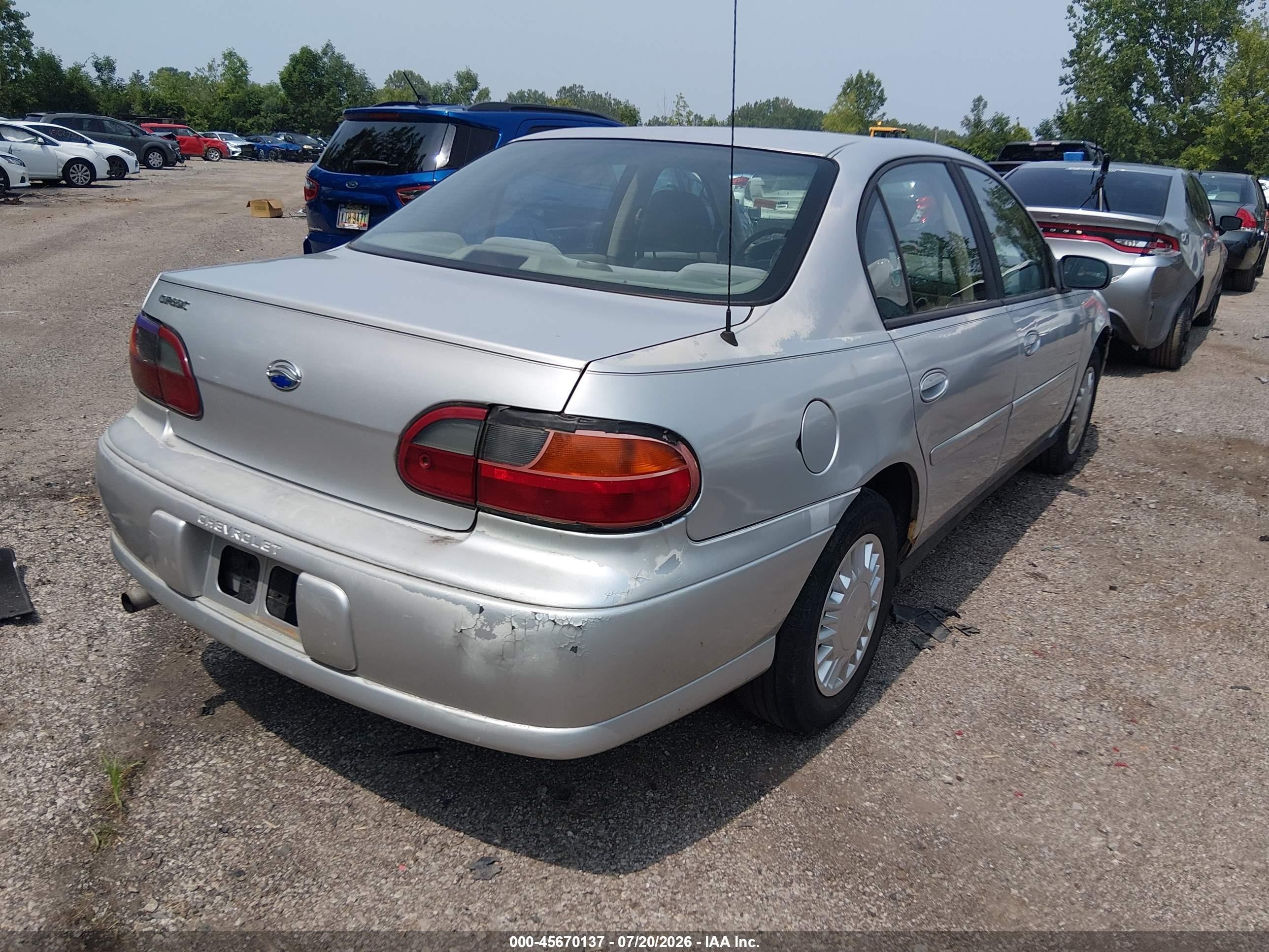 2005 Chevrolet Classic Silver vin: 1G1ND52FX5M112533